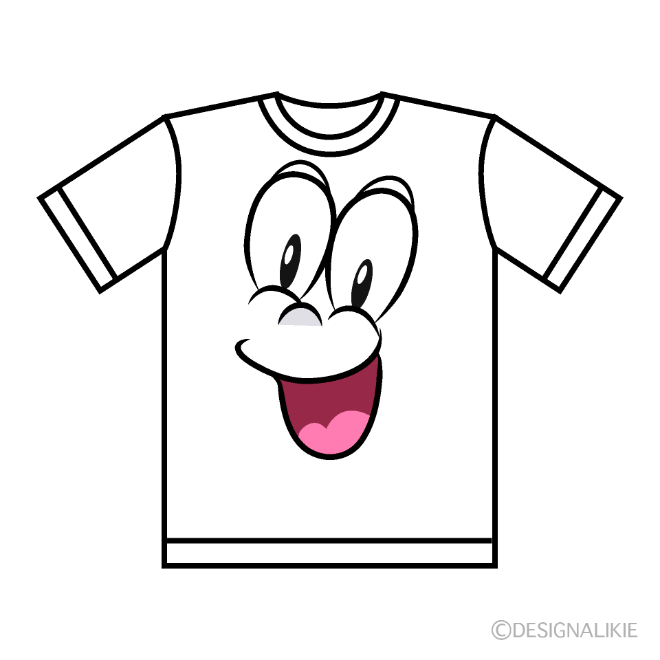 Surprising T-shirt Cartoon Character Image