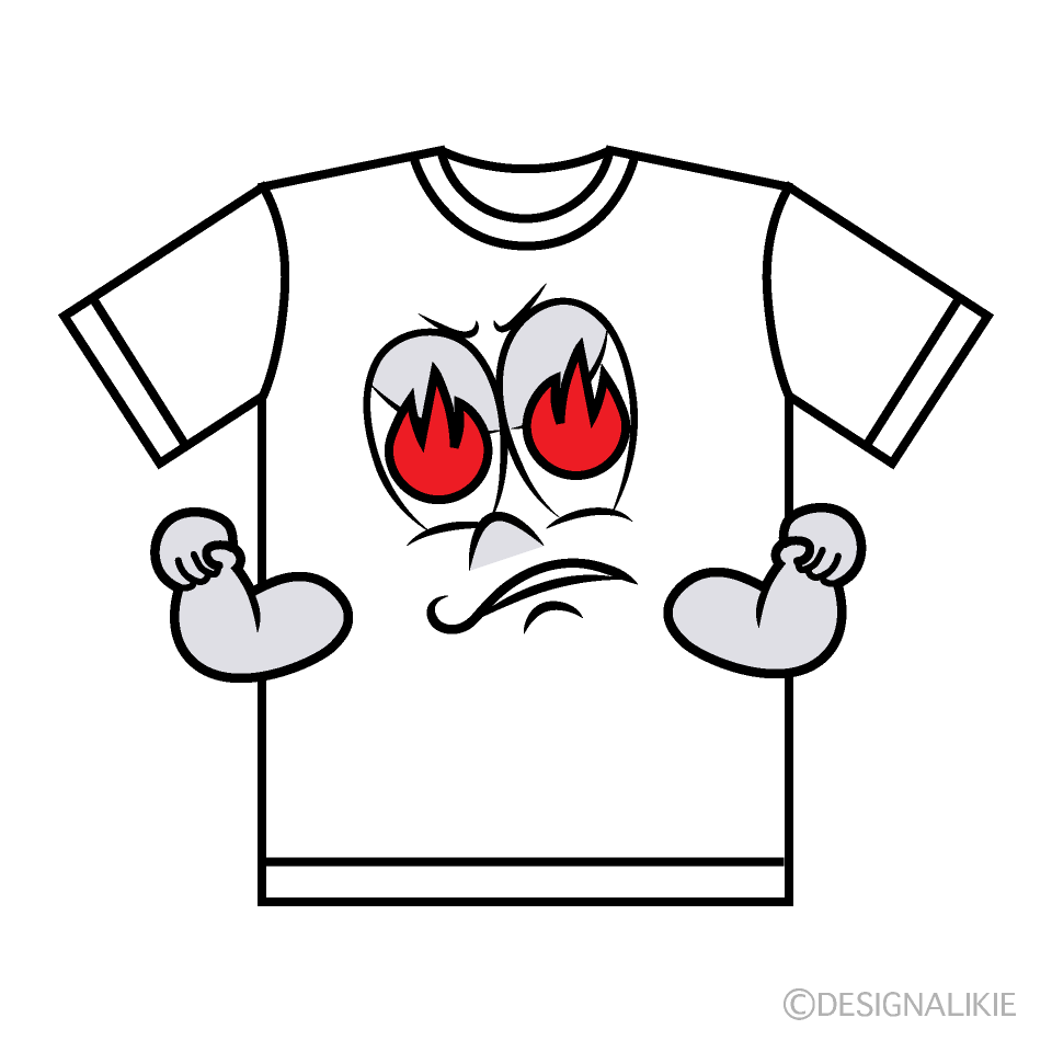 Enthusiasm T-shirt Cartoon Character Image