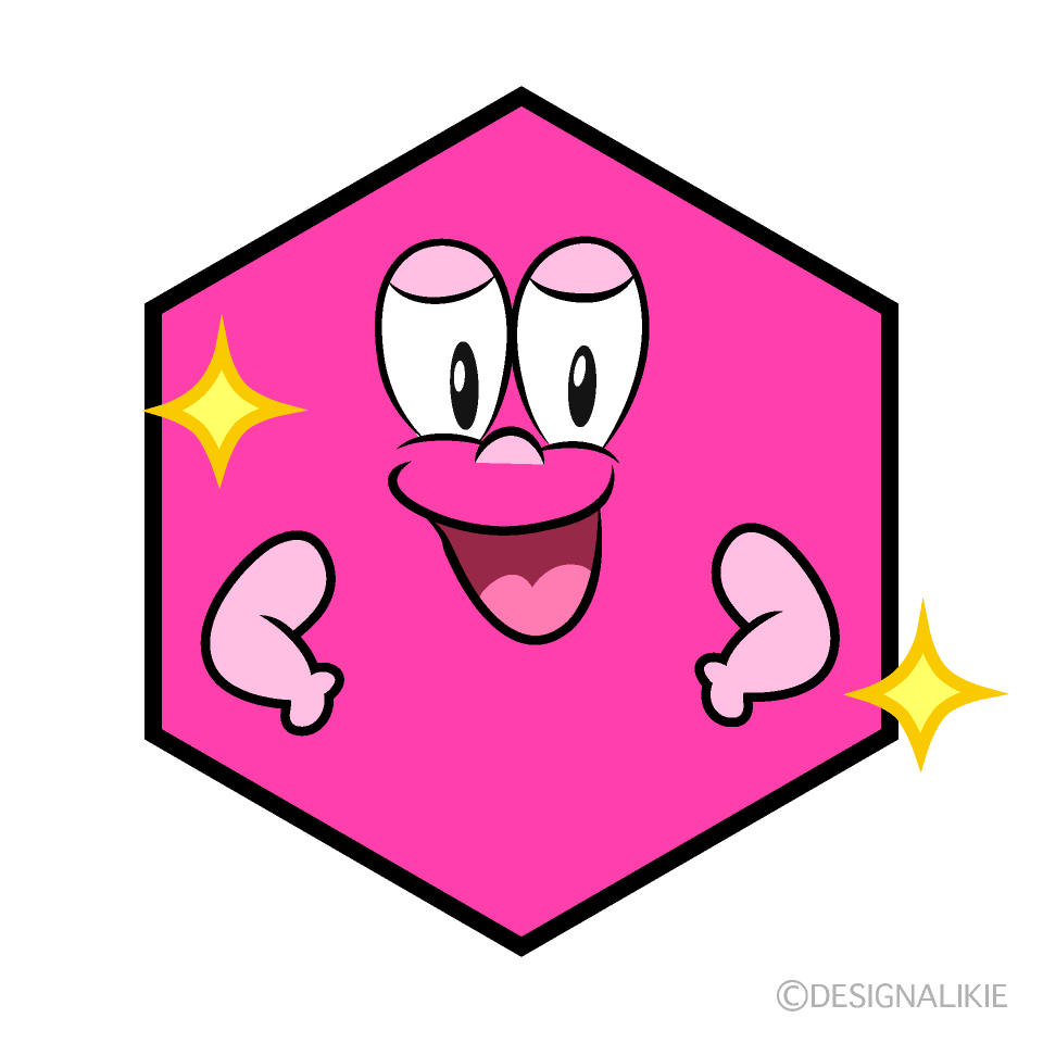Glitter Hexagon