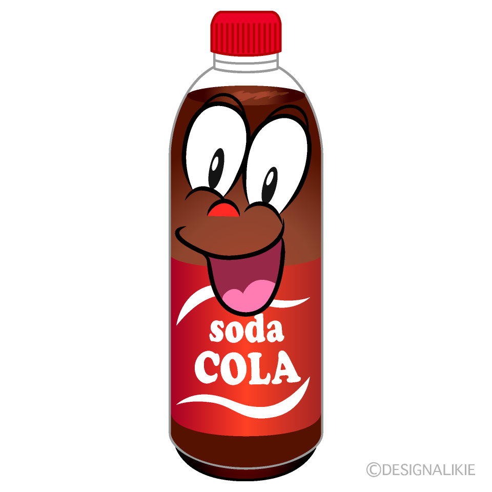 Surprising Cola Cartoon Character Image