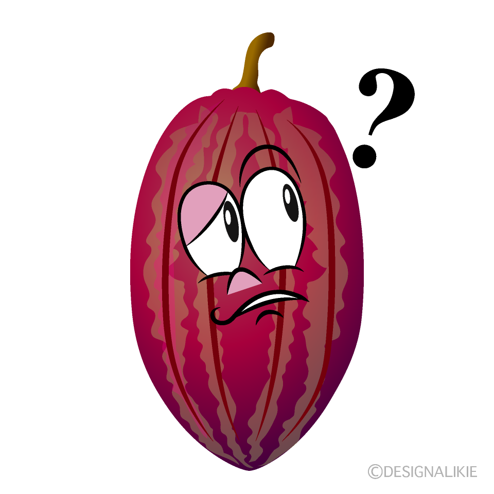 Thinking Cocoa Cartoon Character Image