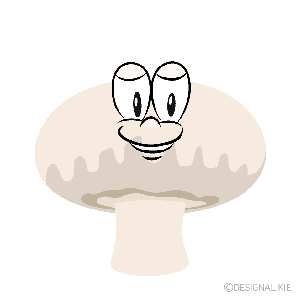 Mushroom Cartoon Character Image