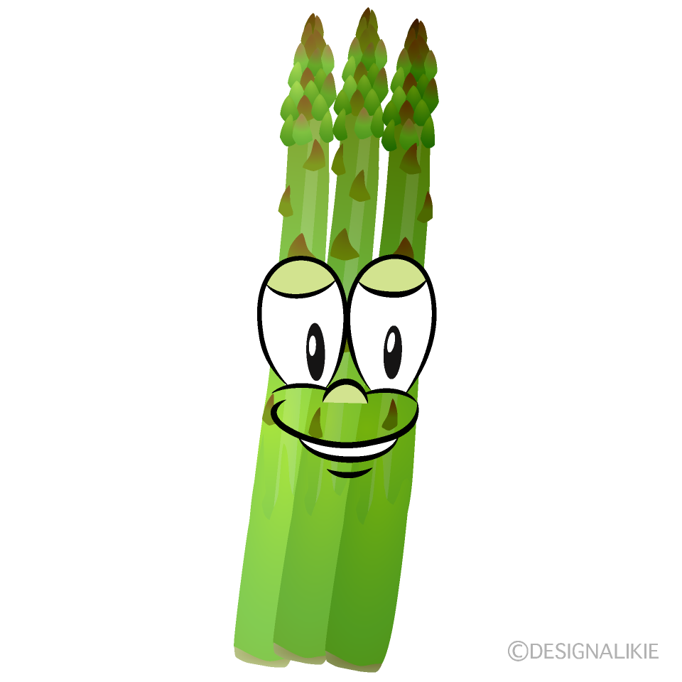 Asparagus Cartoon Character Image