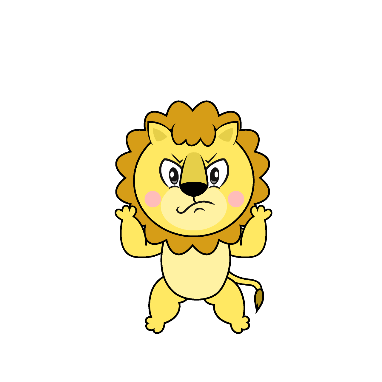 Angry Lion