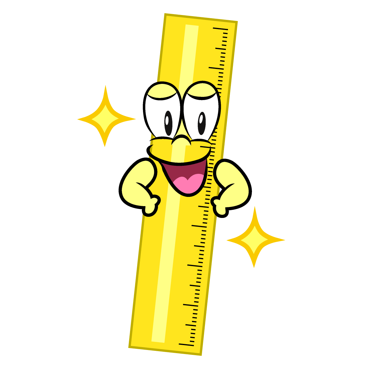 Glitter Ruler