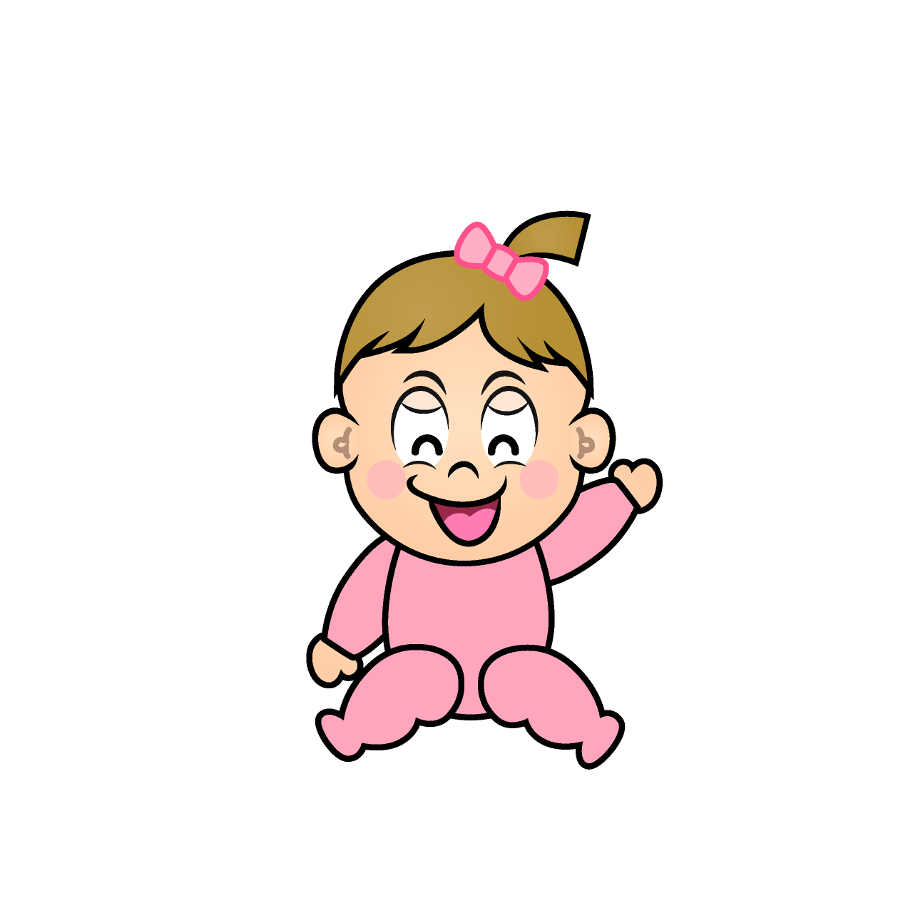 Smiling Baby Girl