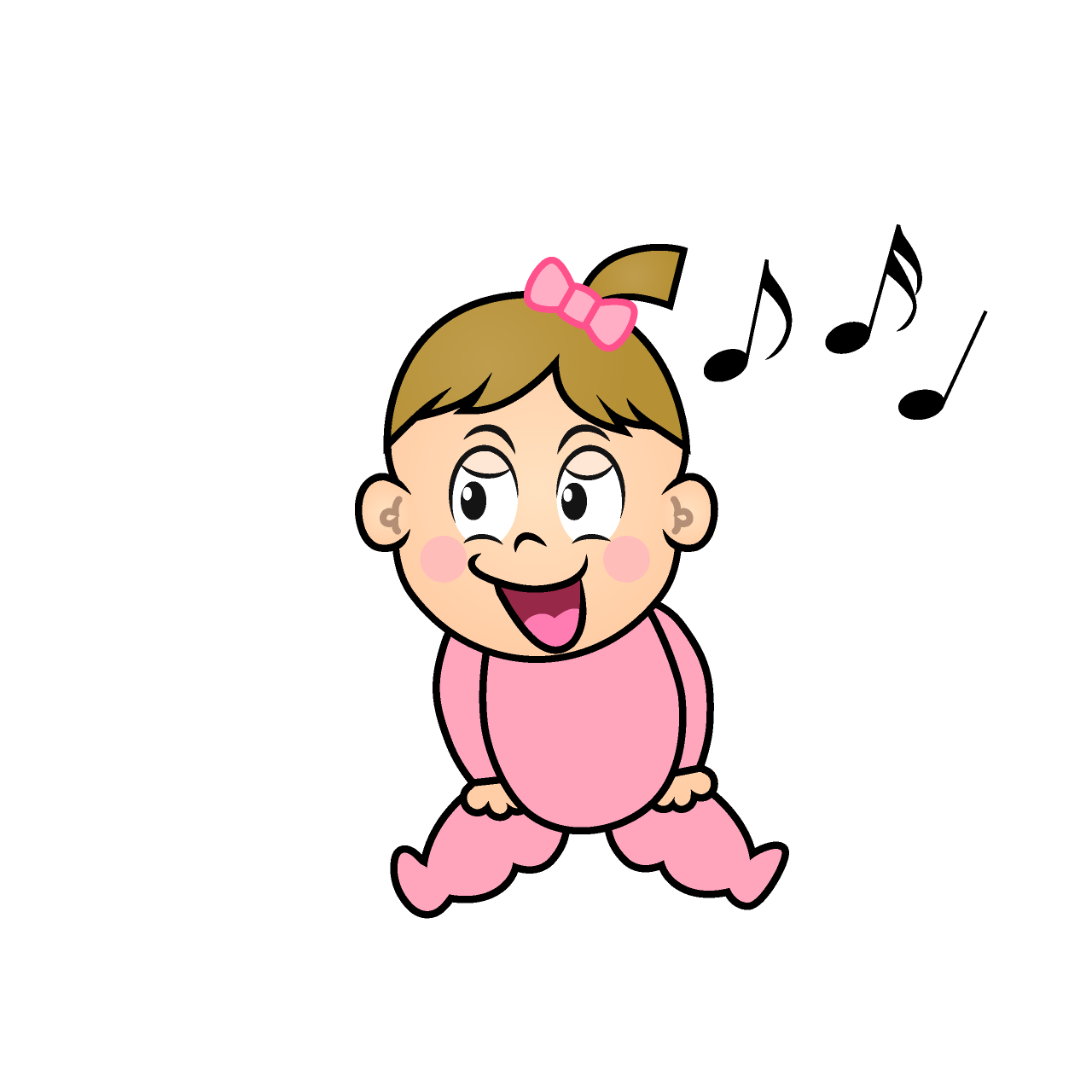 Singing Baby Girl