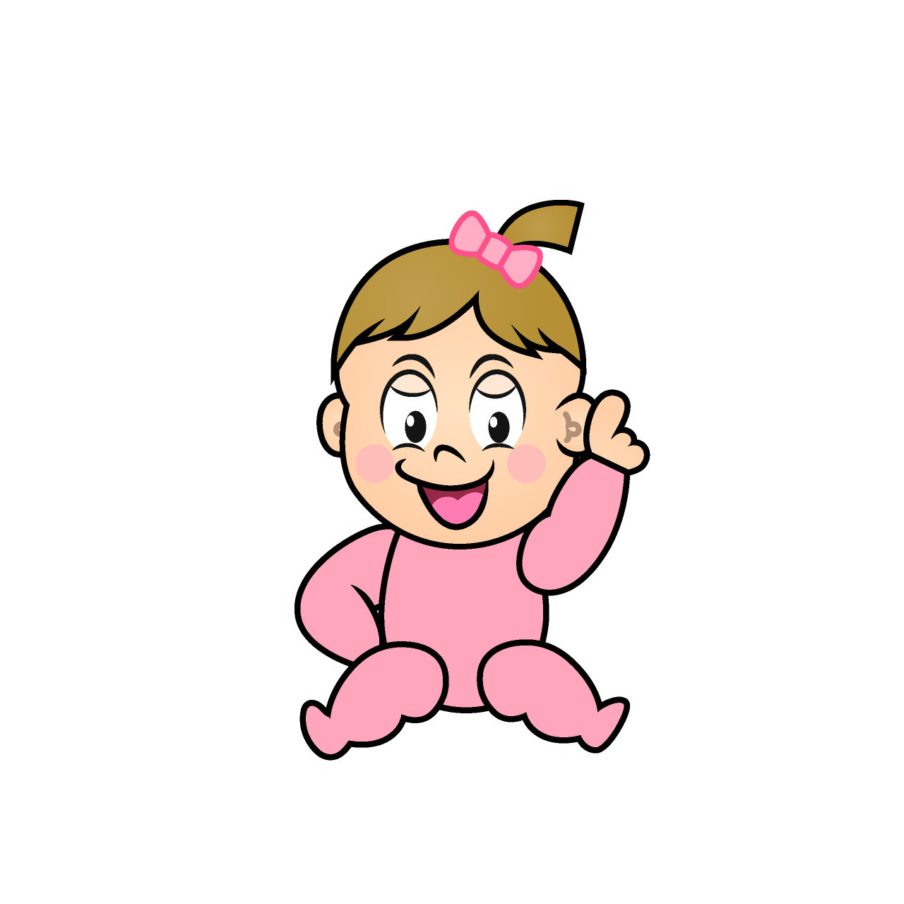 Posing Baby Girl