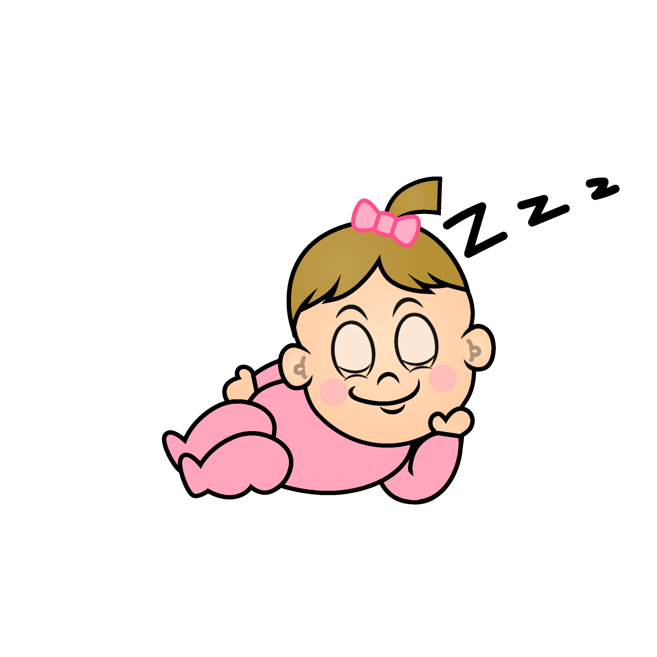 Sleeping Baby Girl