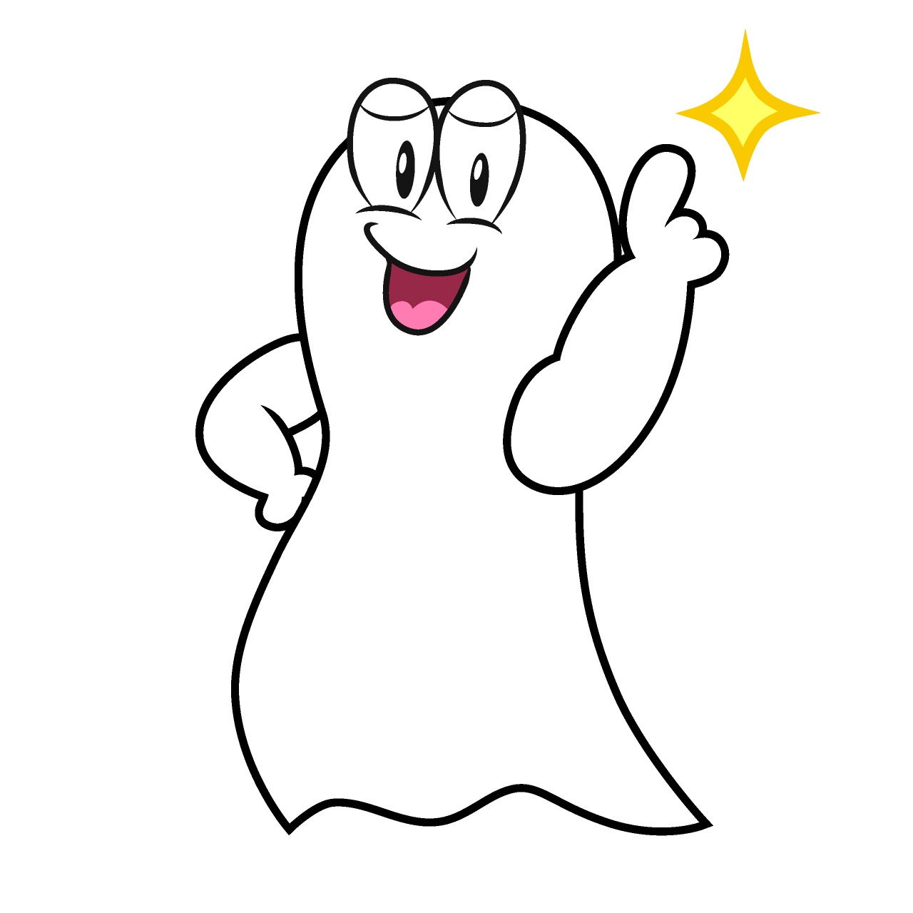 Posing Ghost