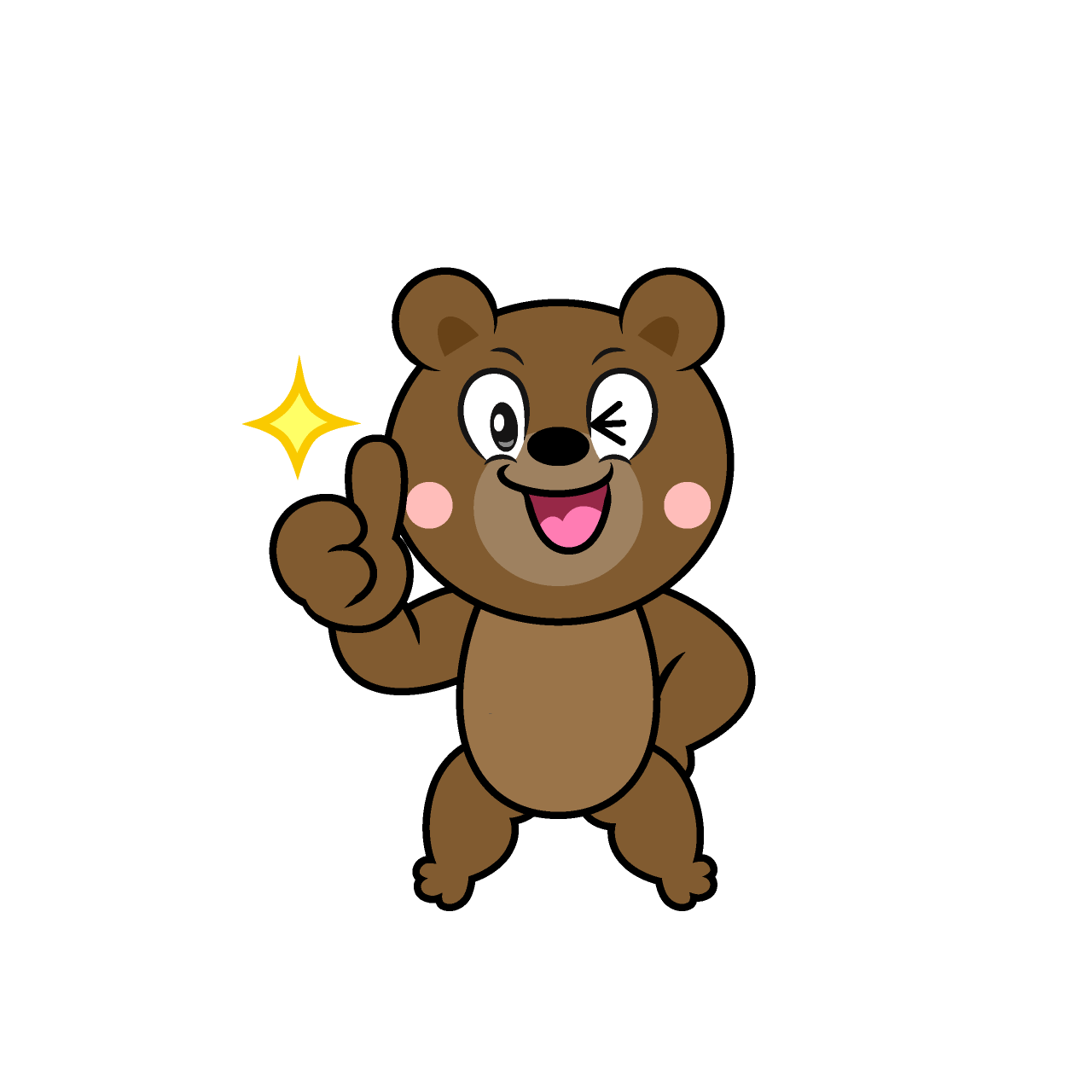 Thumbs Up Bear