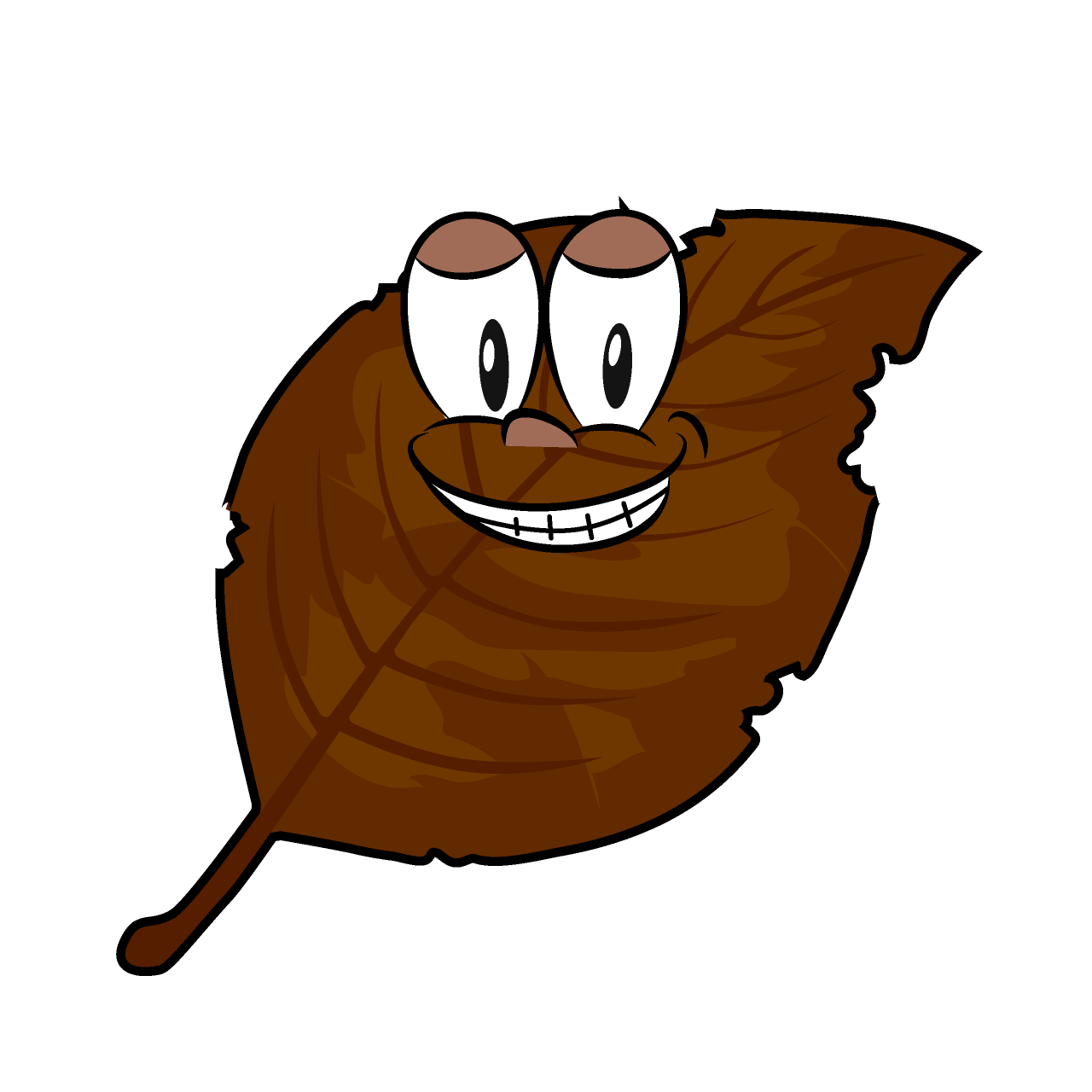 Grinning Dead Leaf
