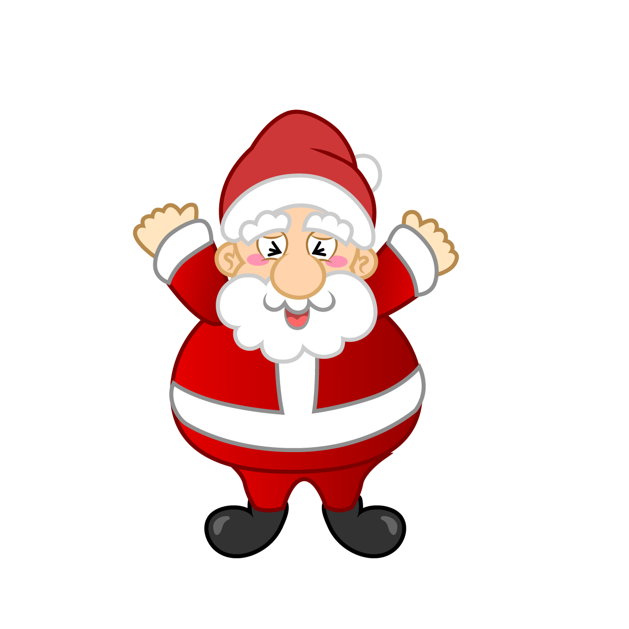 Laughing Santa