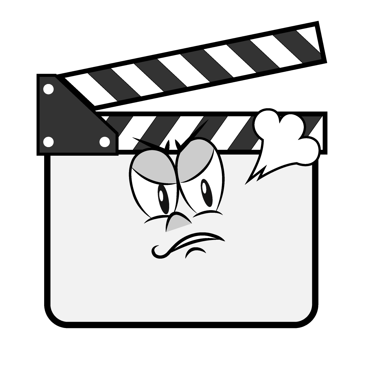 Angry Clapperboard