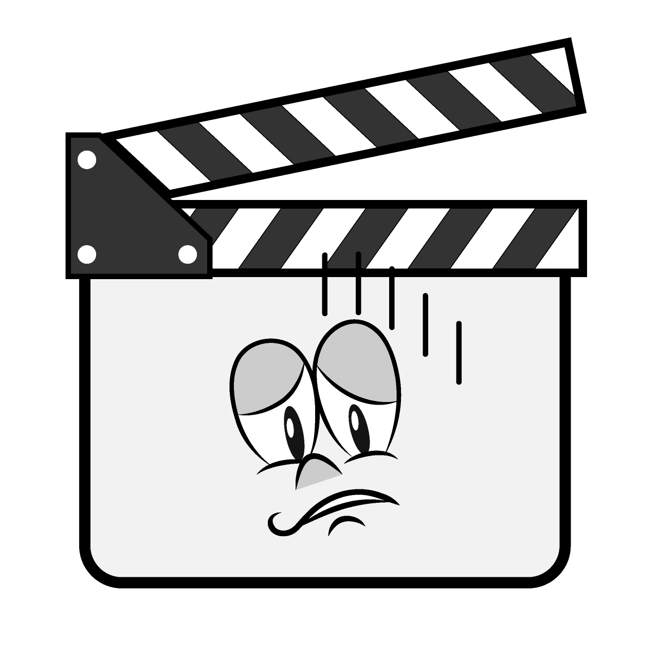 Depressed Clapperboard