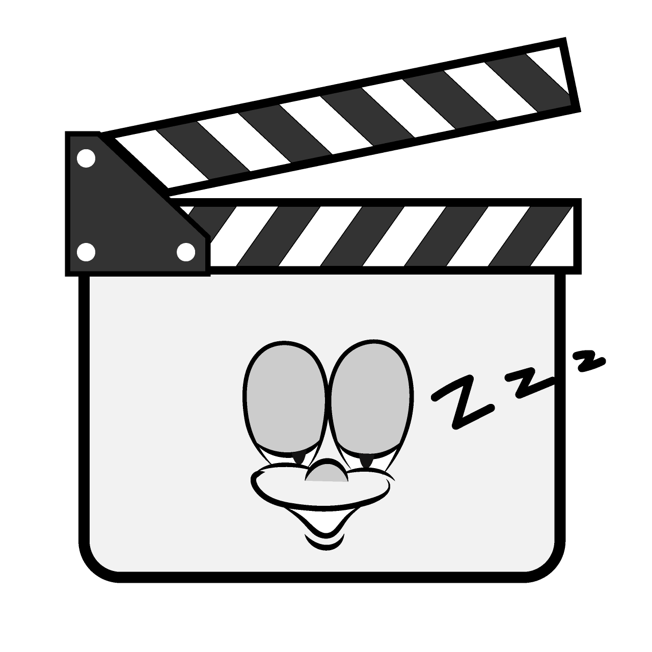 Sleeping Clapperboard
