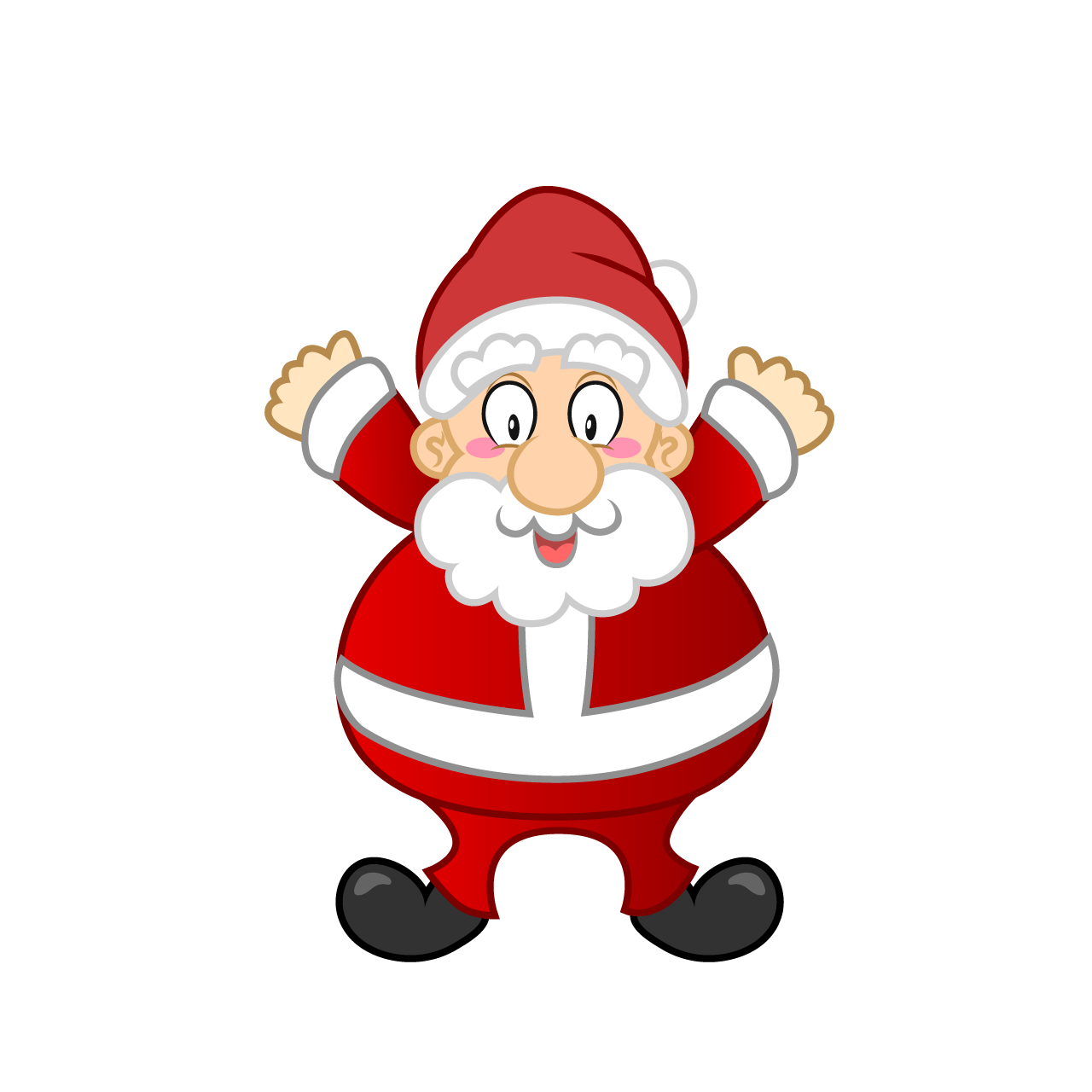 Surprised Santa