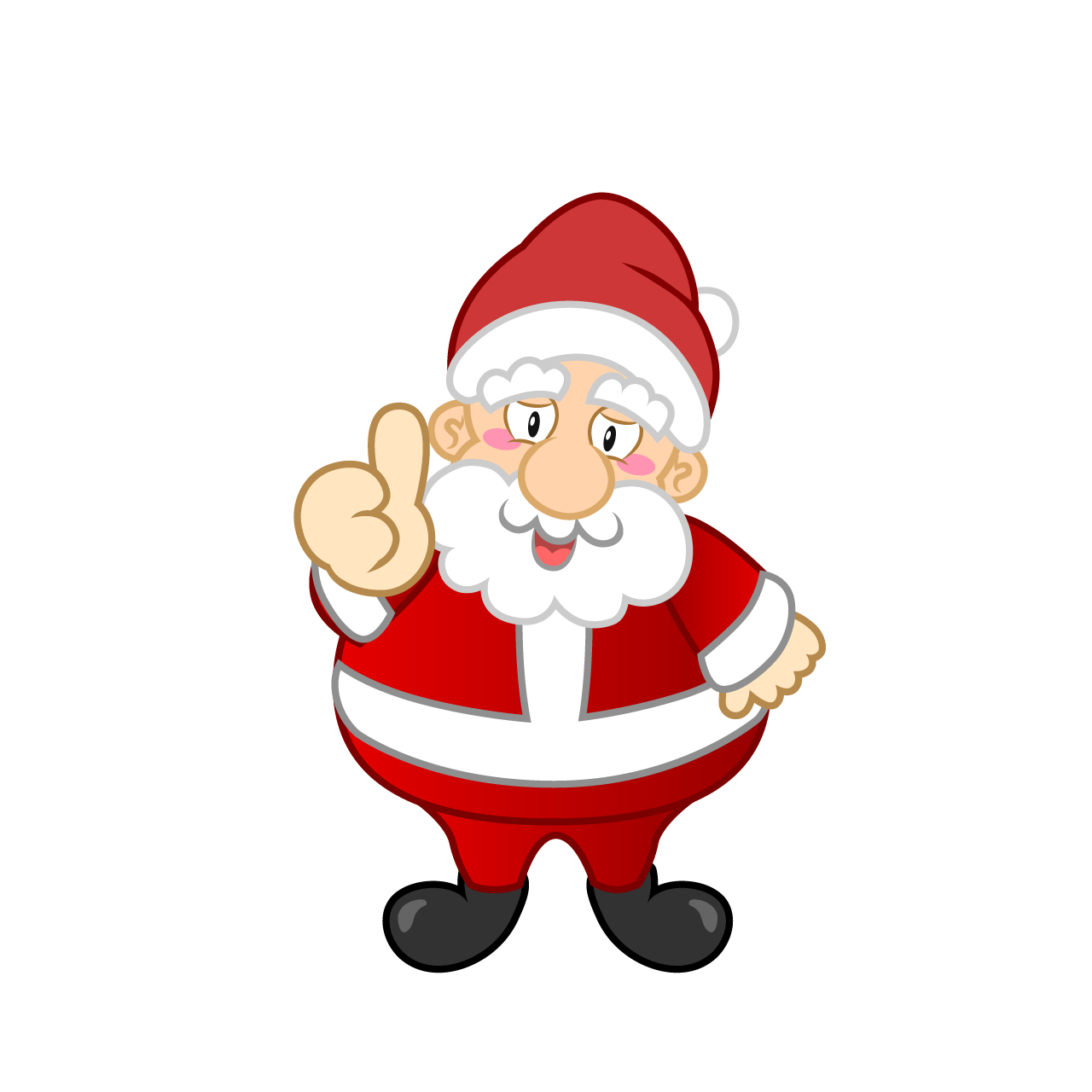 Thumbs Up Santa