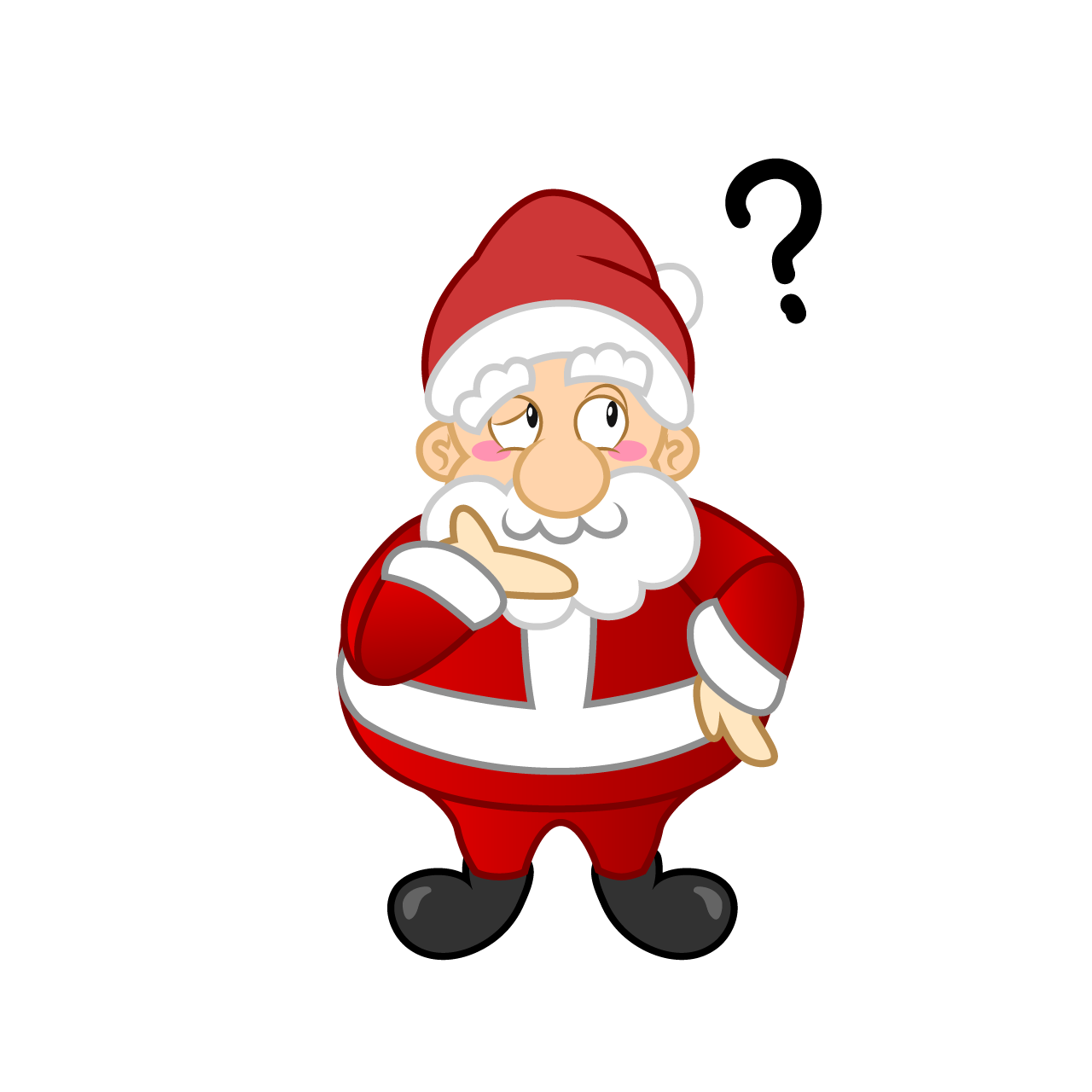 Thinking Santa