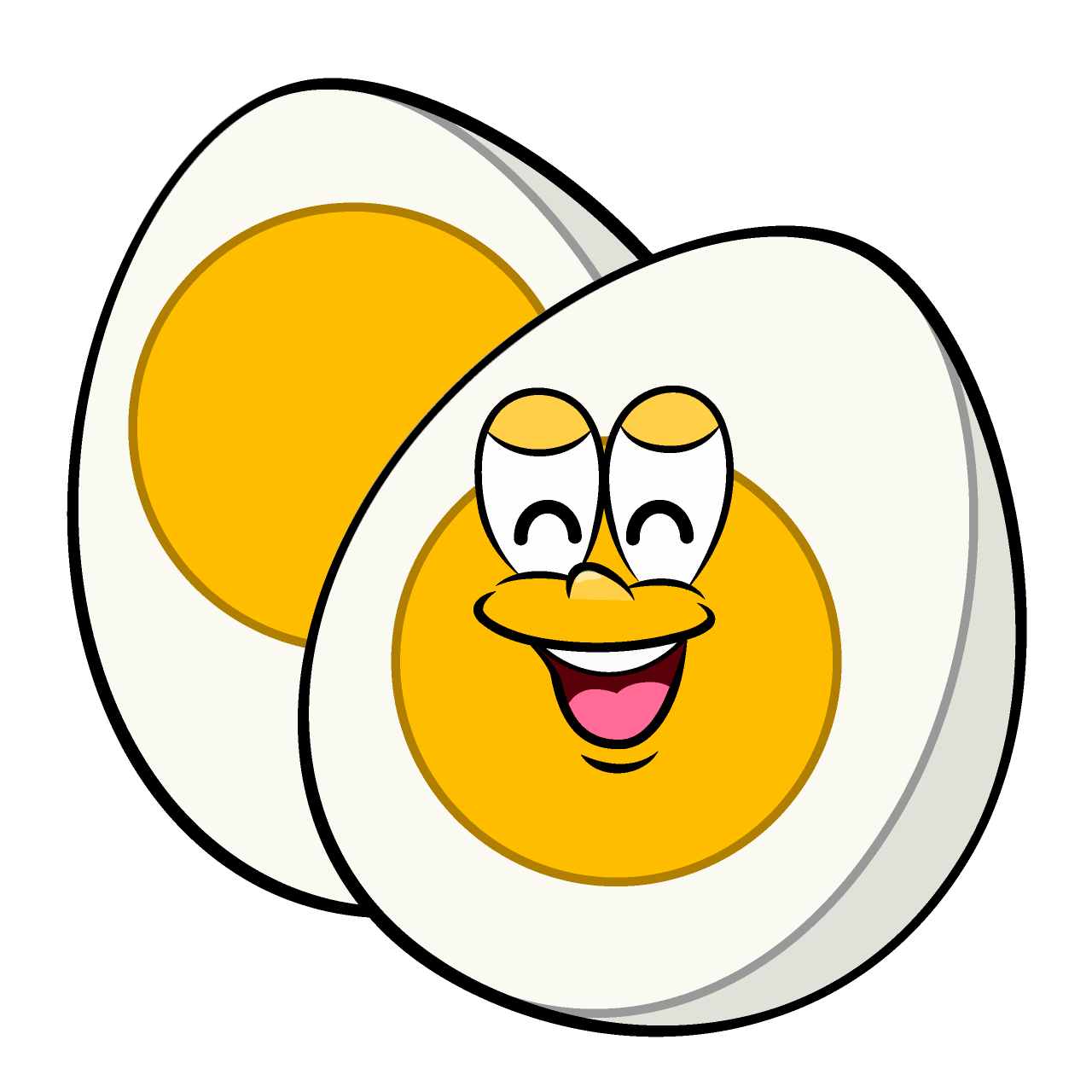 Smiling Boiled Egg