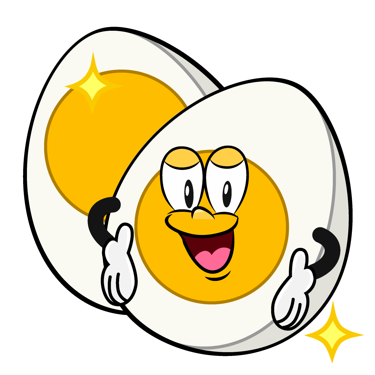 Glitter Boiled Egg