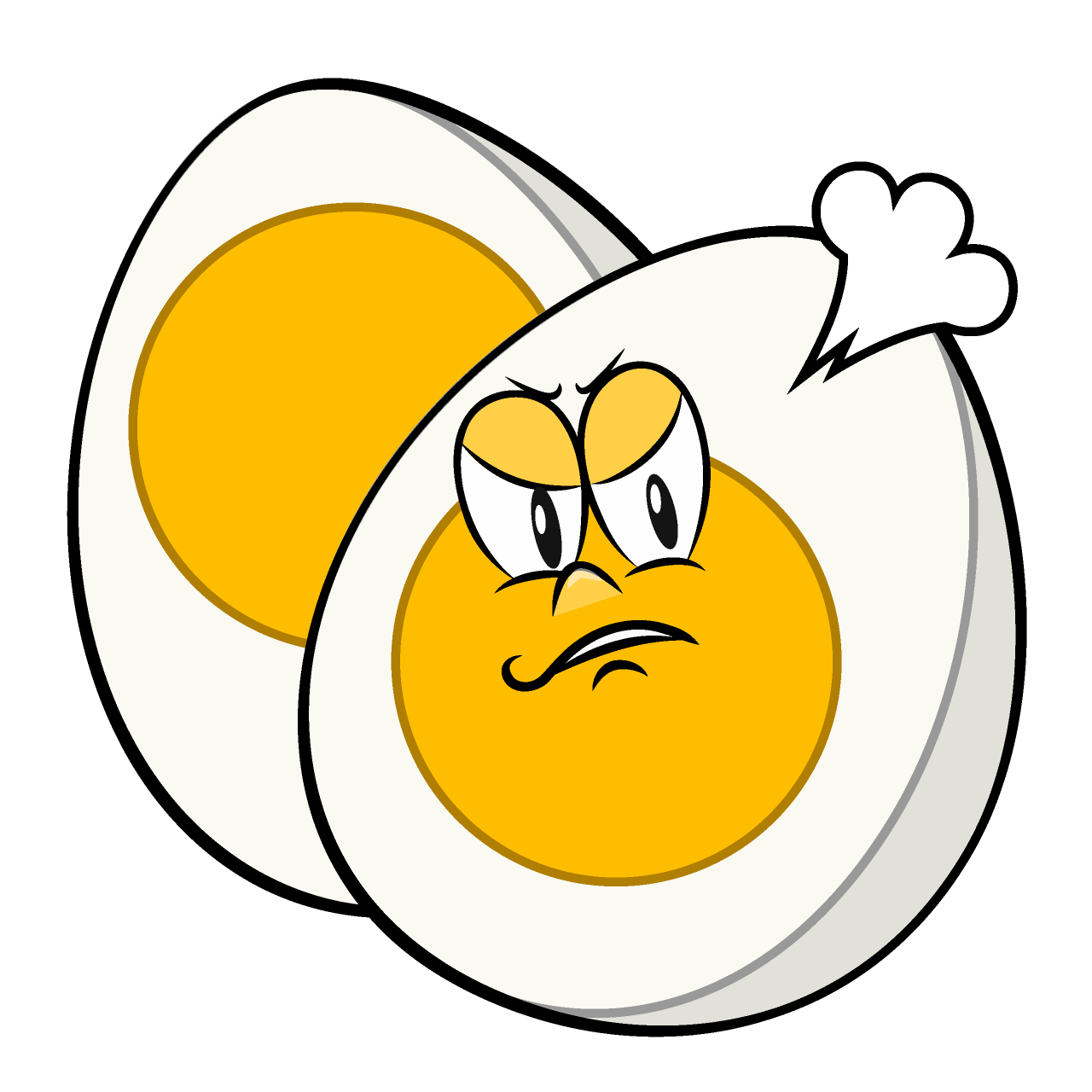 Angry Boiled Egg