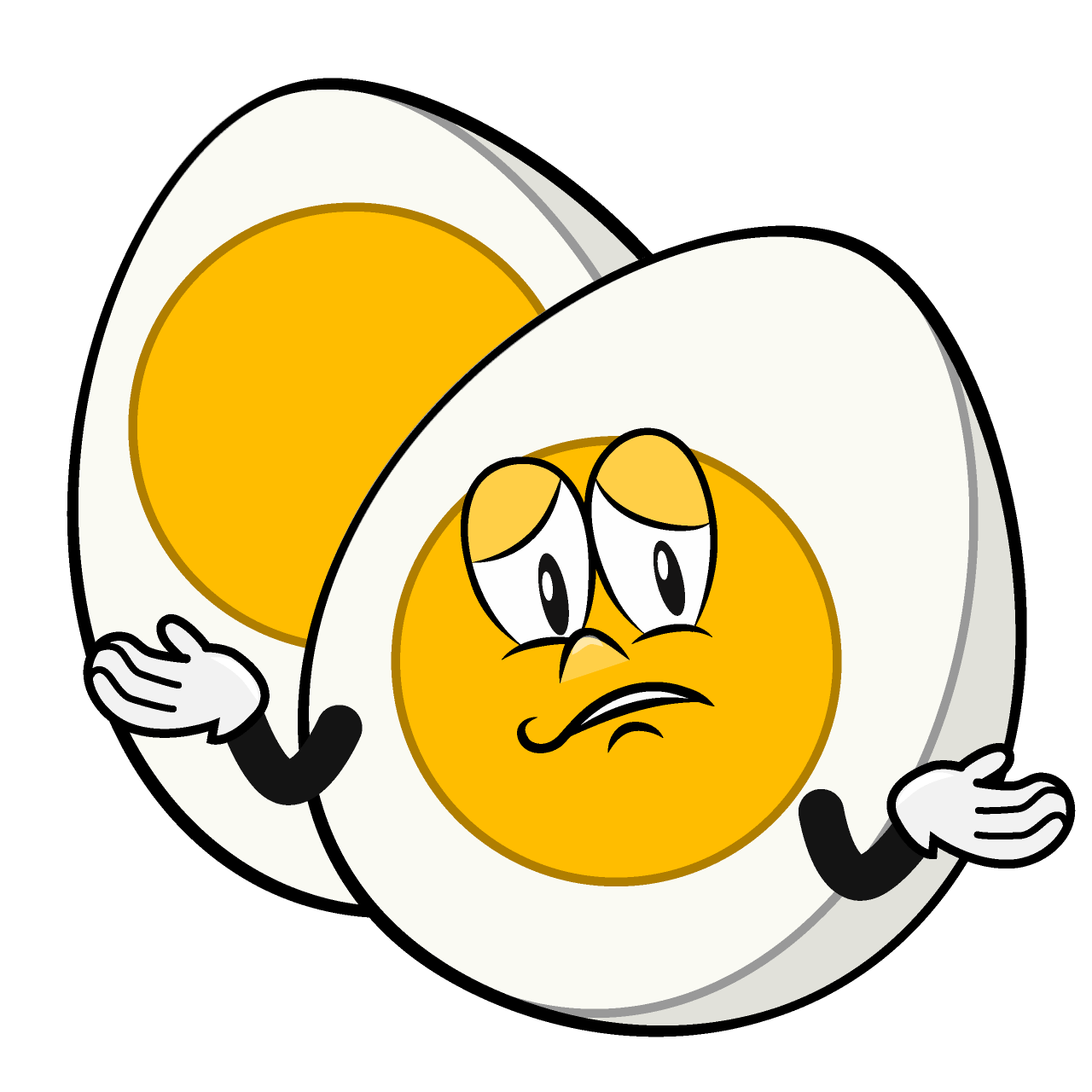 Troubled Boiled Egg