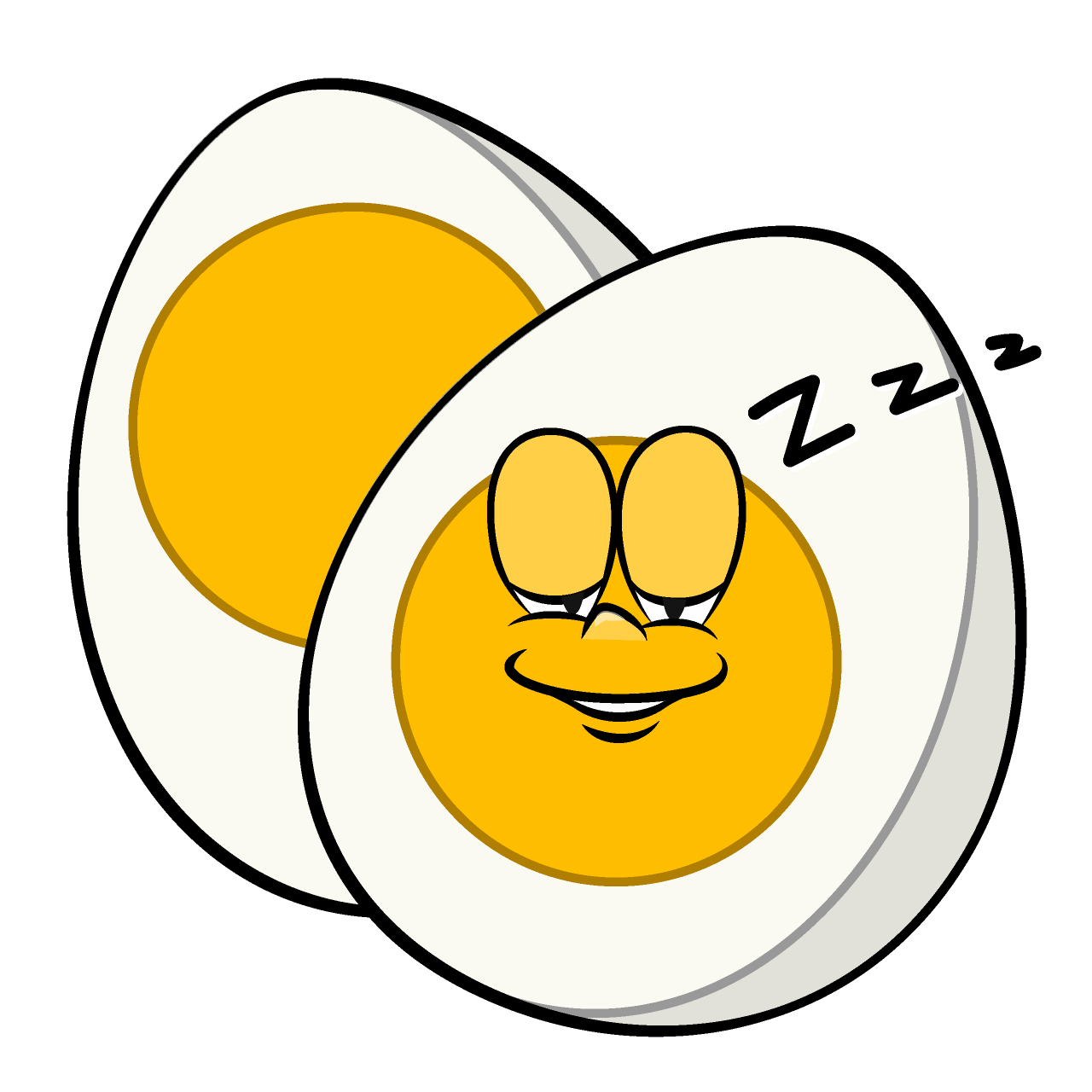 Sleeping Boiled Egg