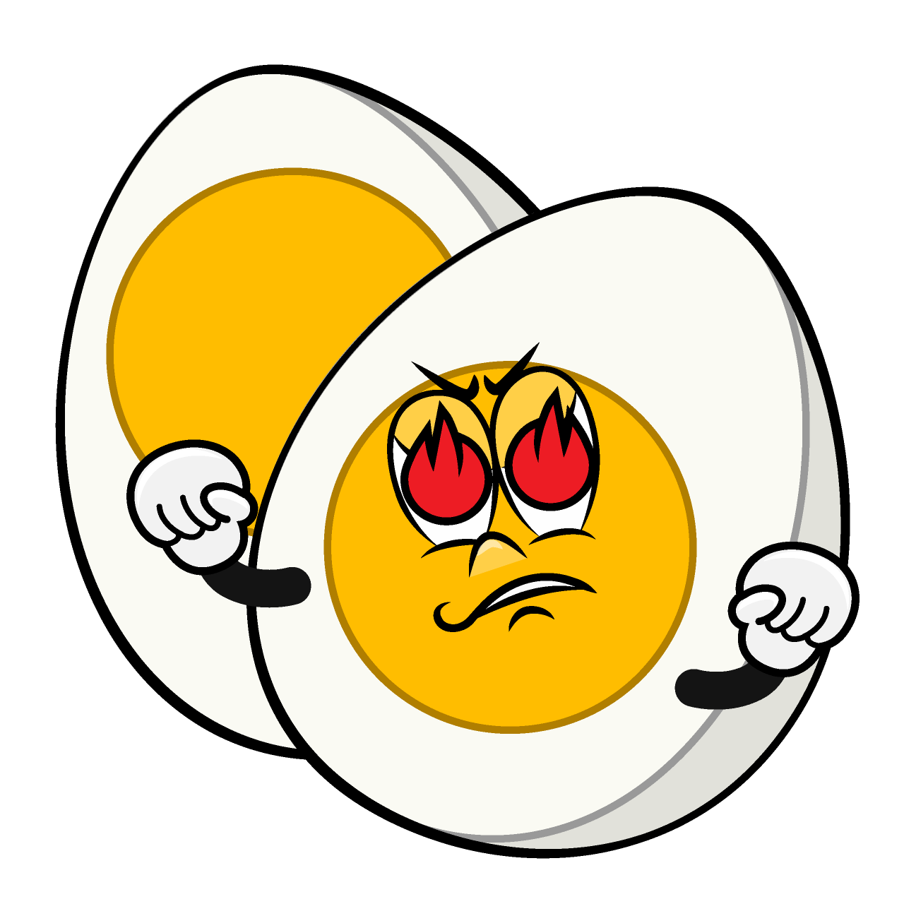 Enthusiasm Boiled Egg