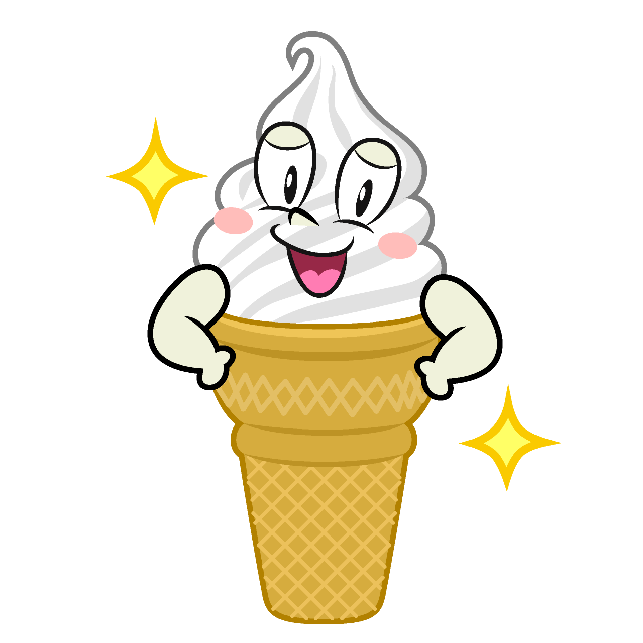 Glitter Soft Serve