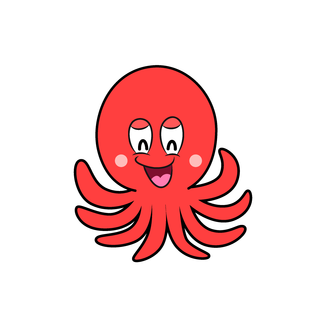 Smiling Octopus