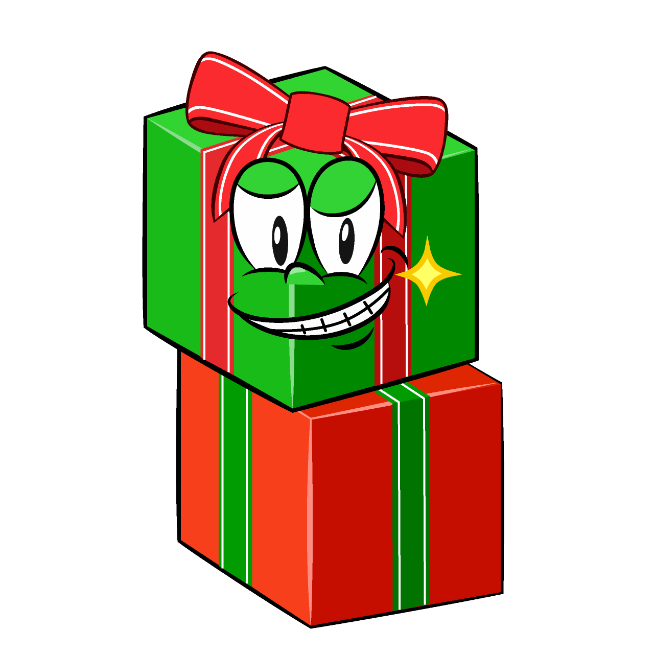 Grinning Present