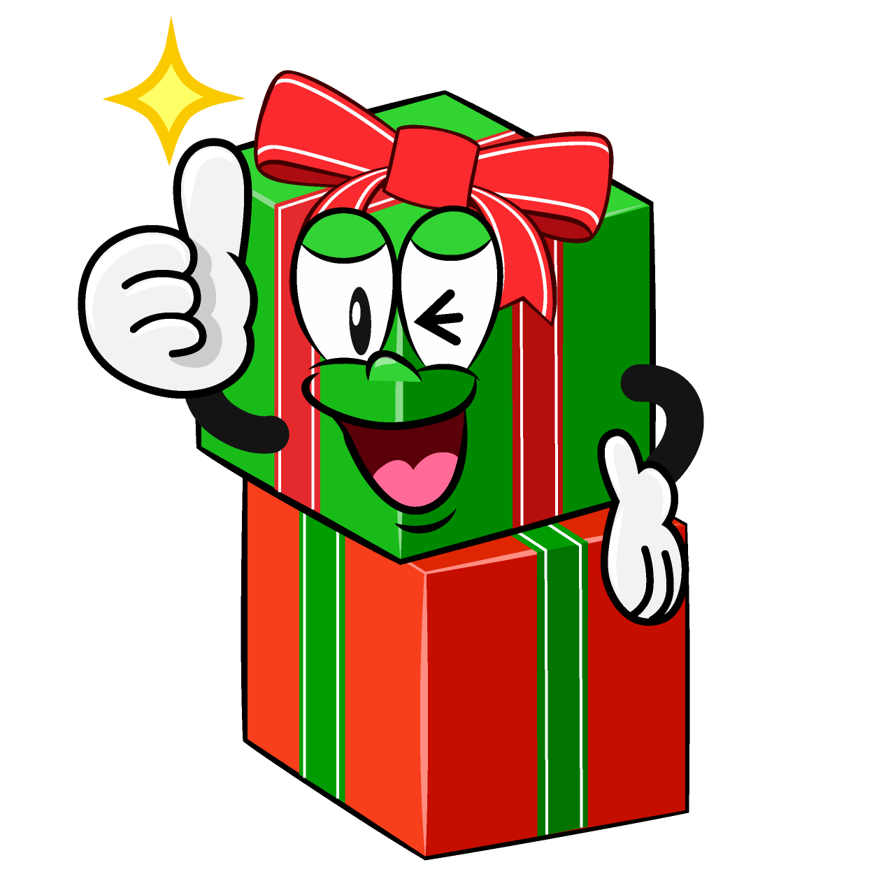 Thumbs up Present