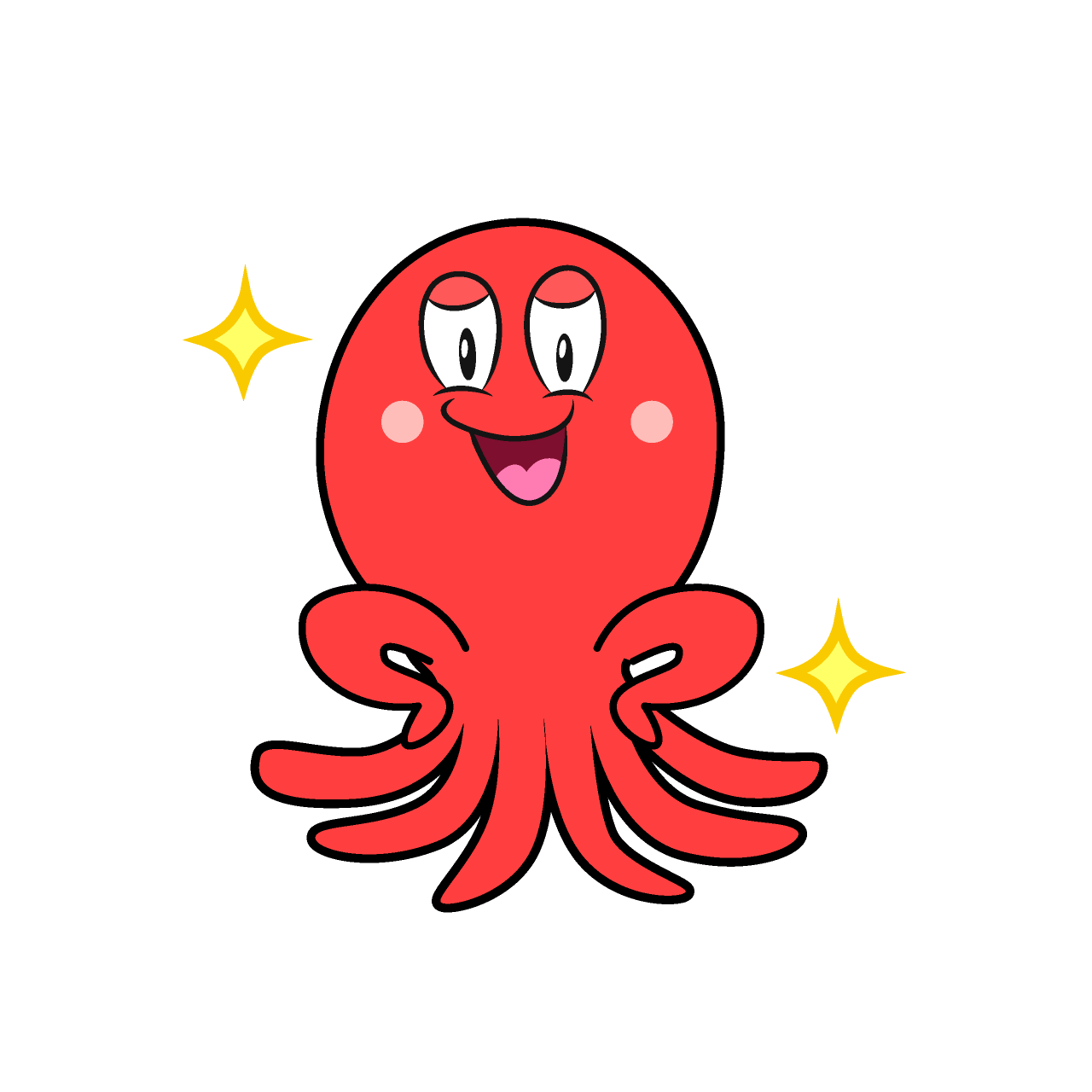 Glitter Octopus
