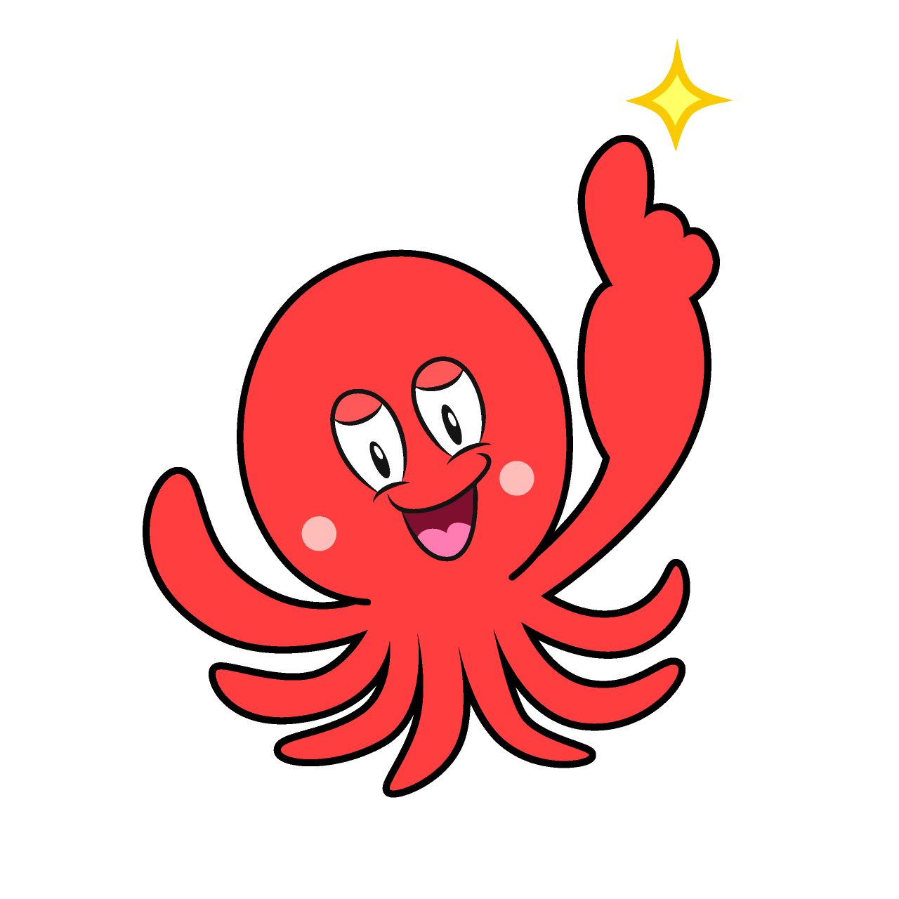 Posing Octopus
