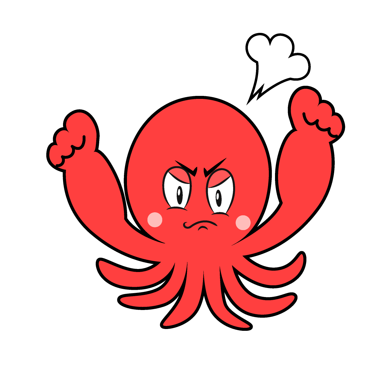 Angry Octopus