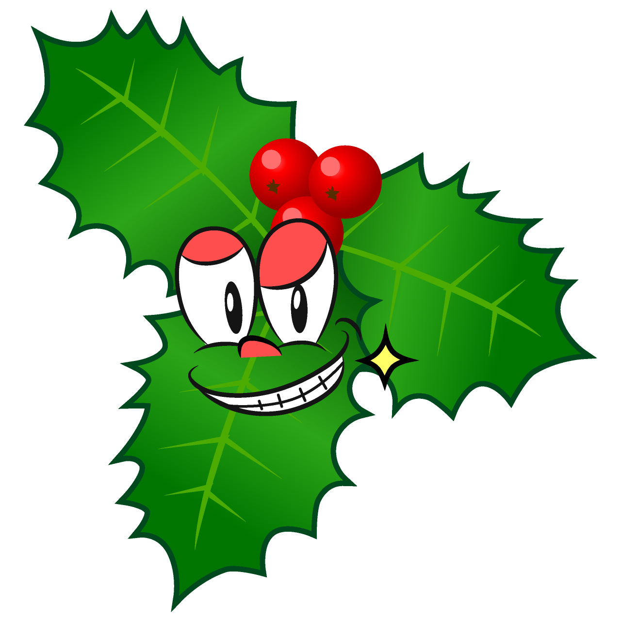 Grinning Holly
