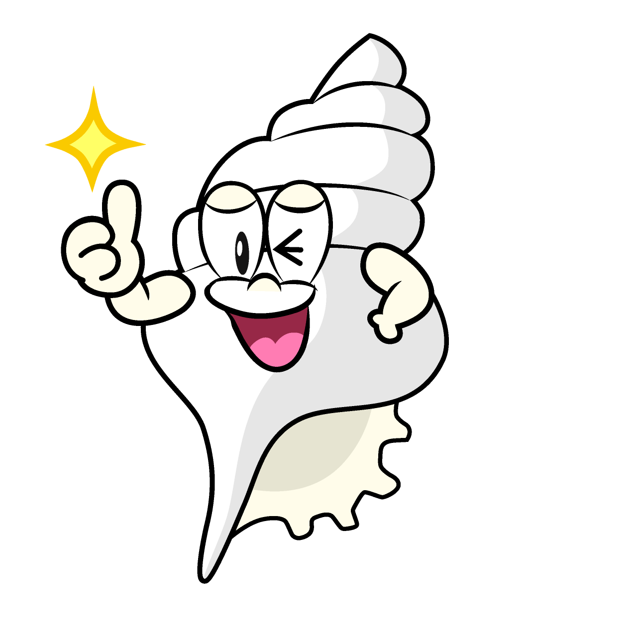 Thumbs up Shell