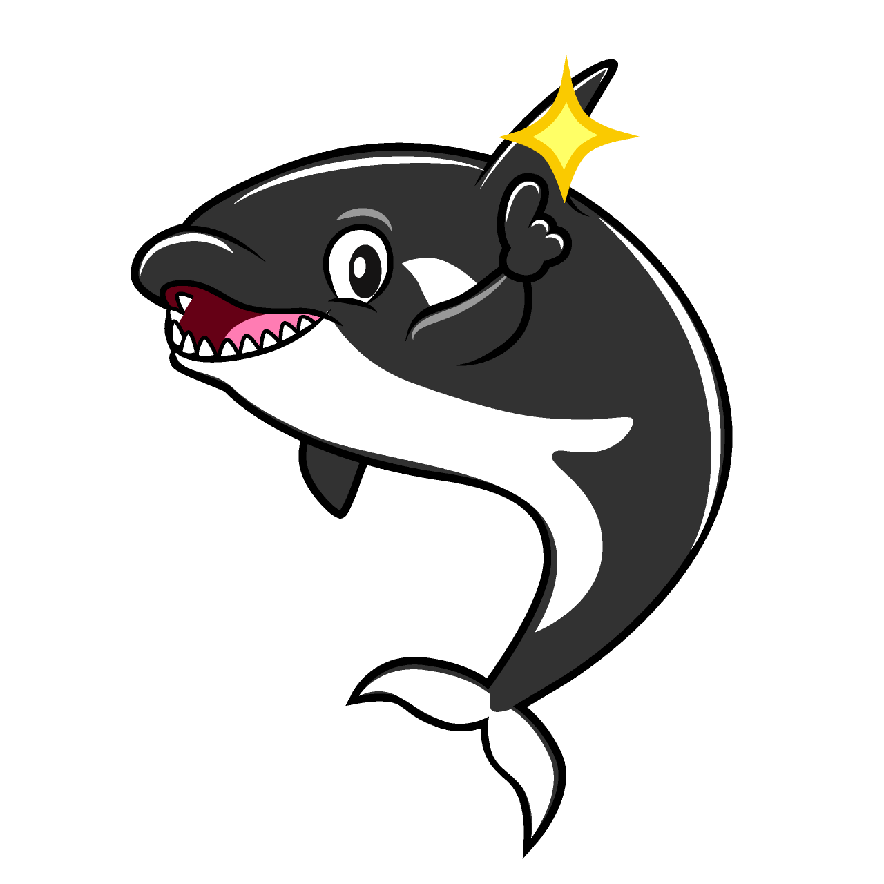 Posing Orca