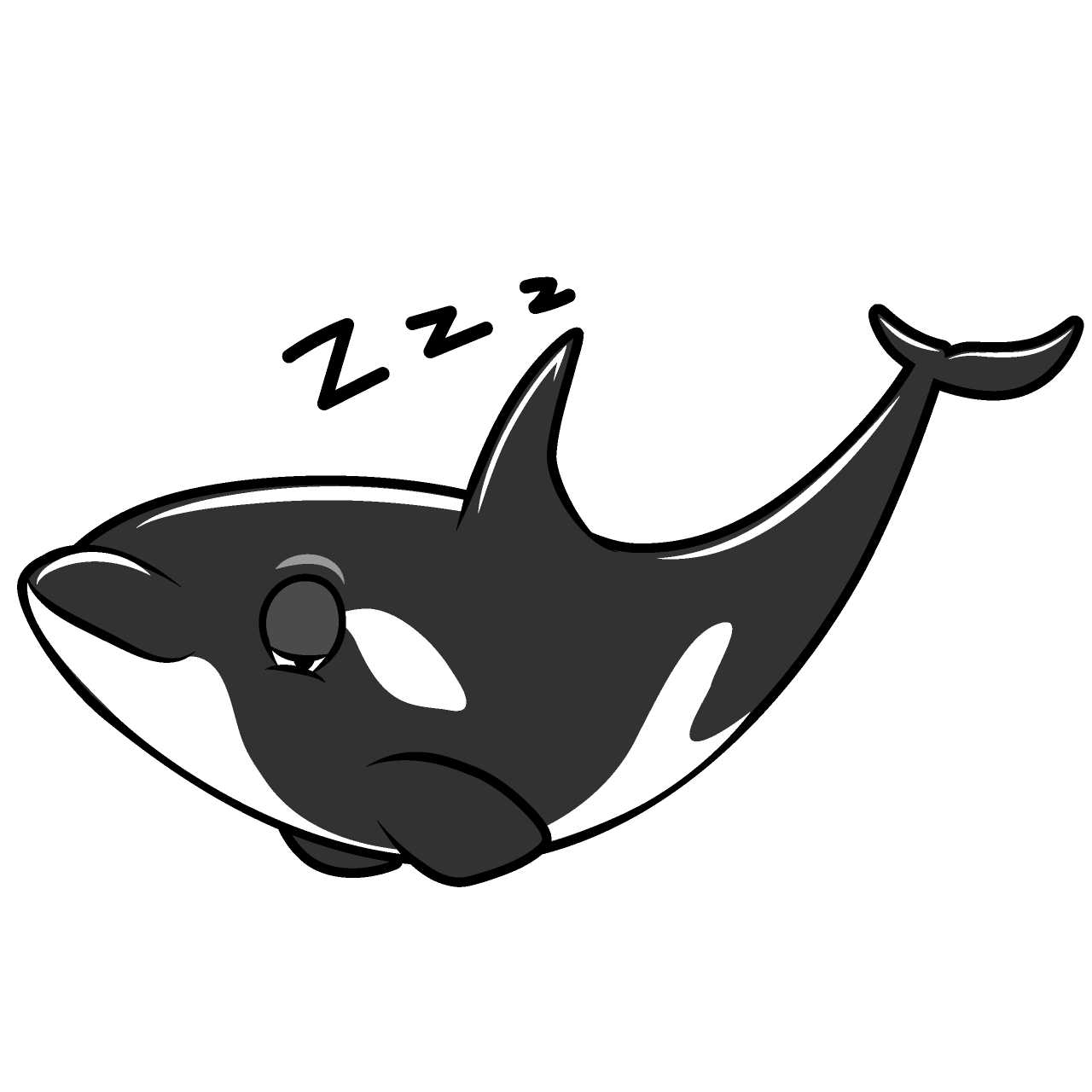 Sleeping Orca