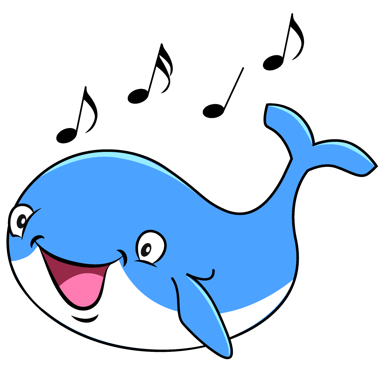 Singing Cute Whale