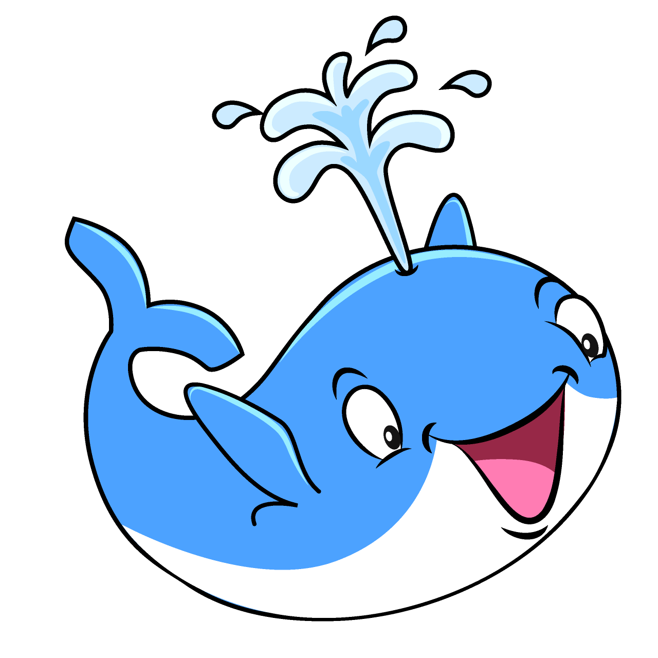 Surprising Cute Whale