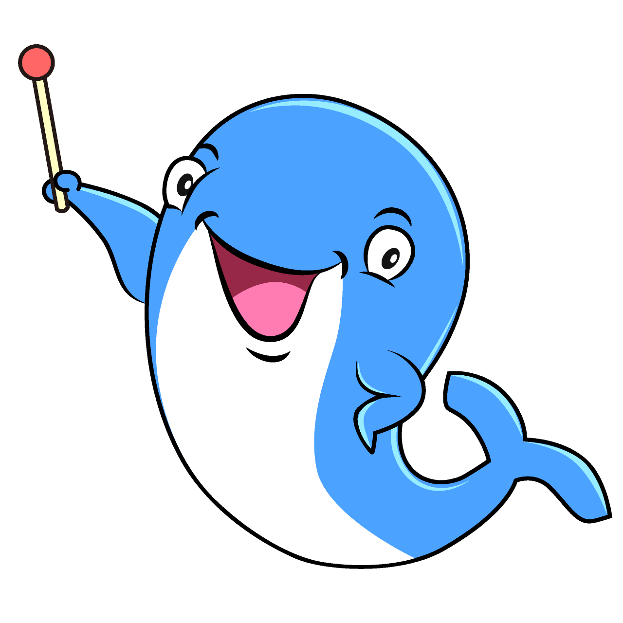 Speaking Cute Whale