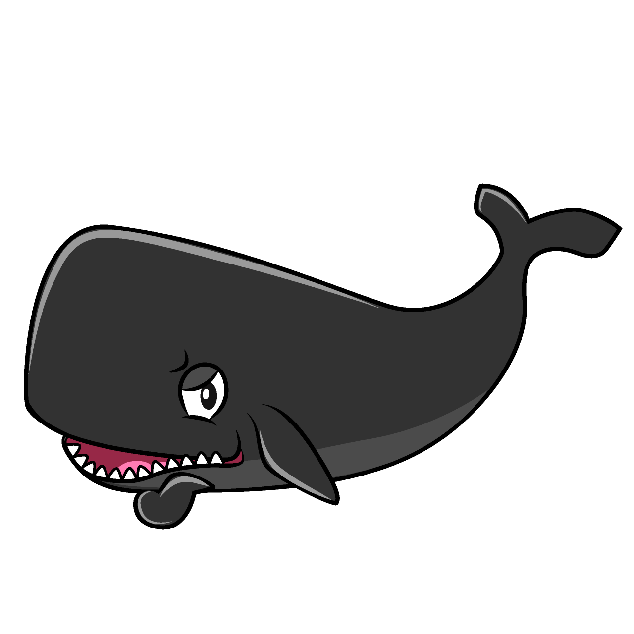 Grinning Sperm Whale