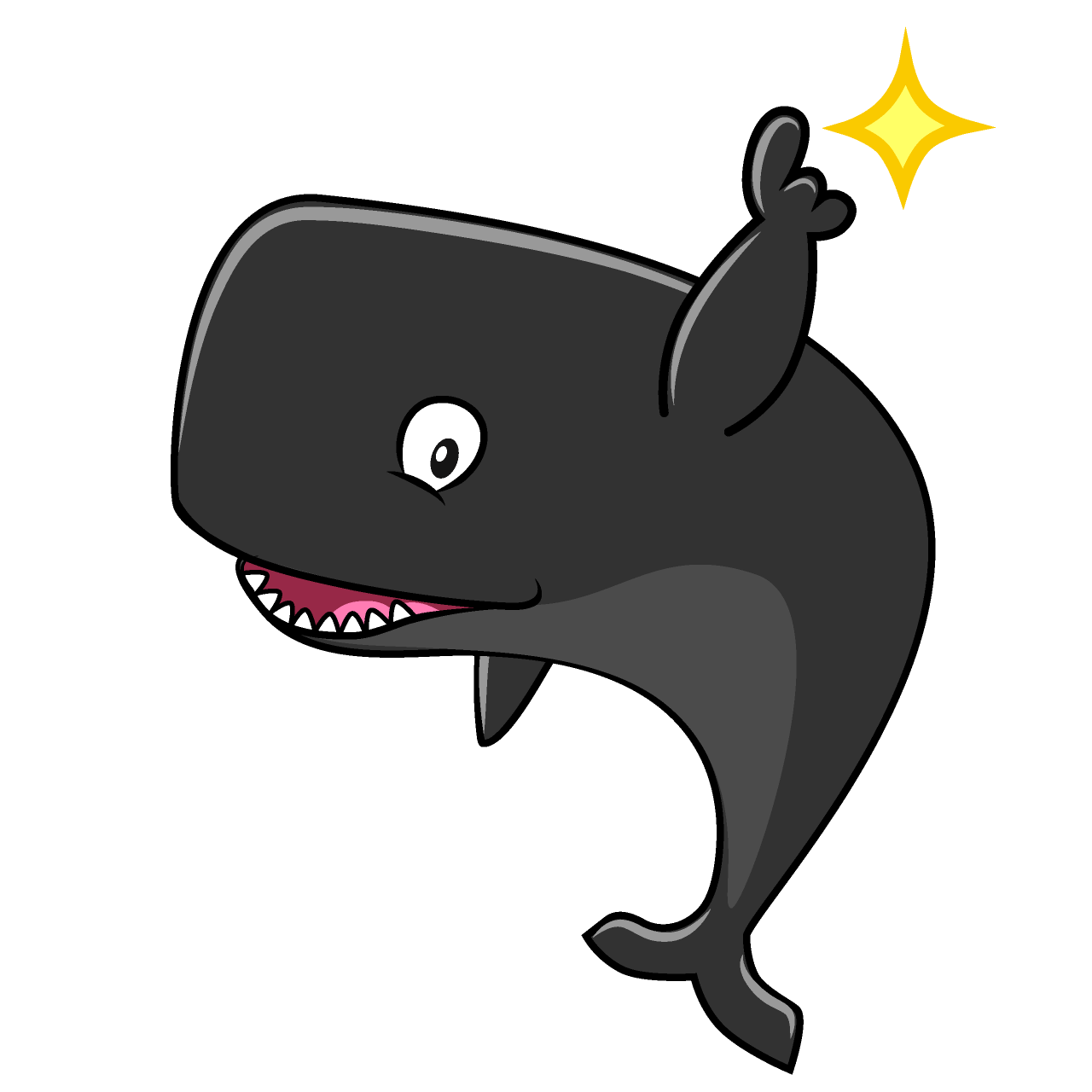 Posing Sperm Whale