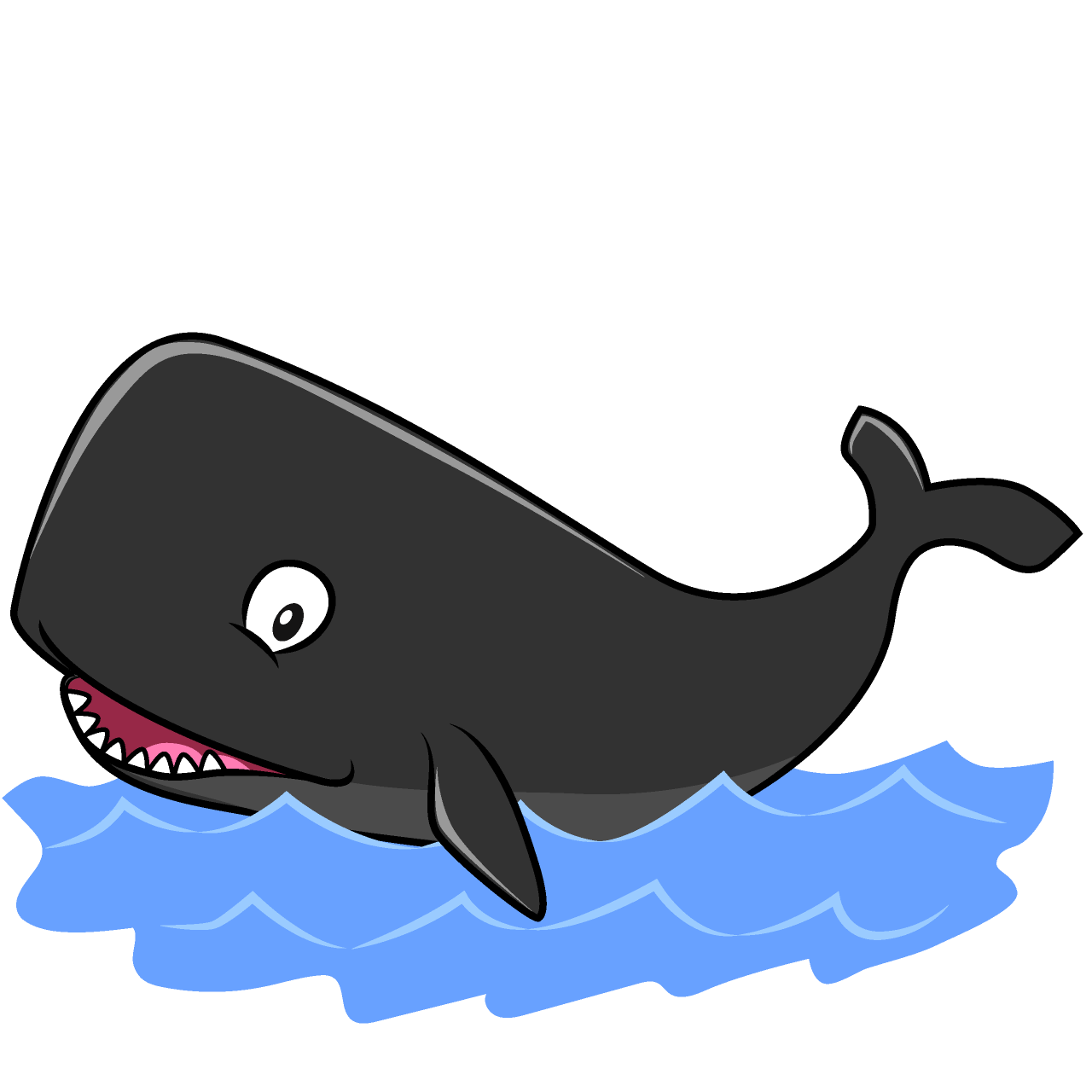 Relaxing Sperm Whale