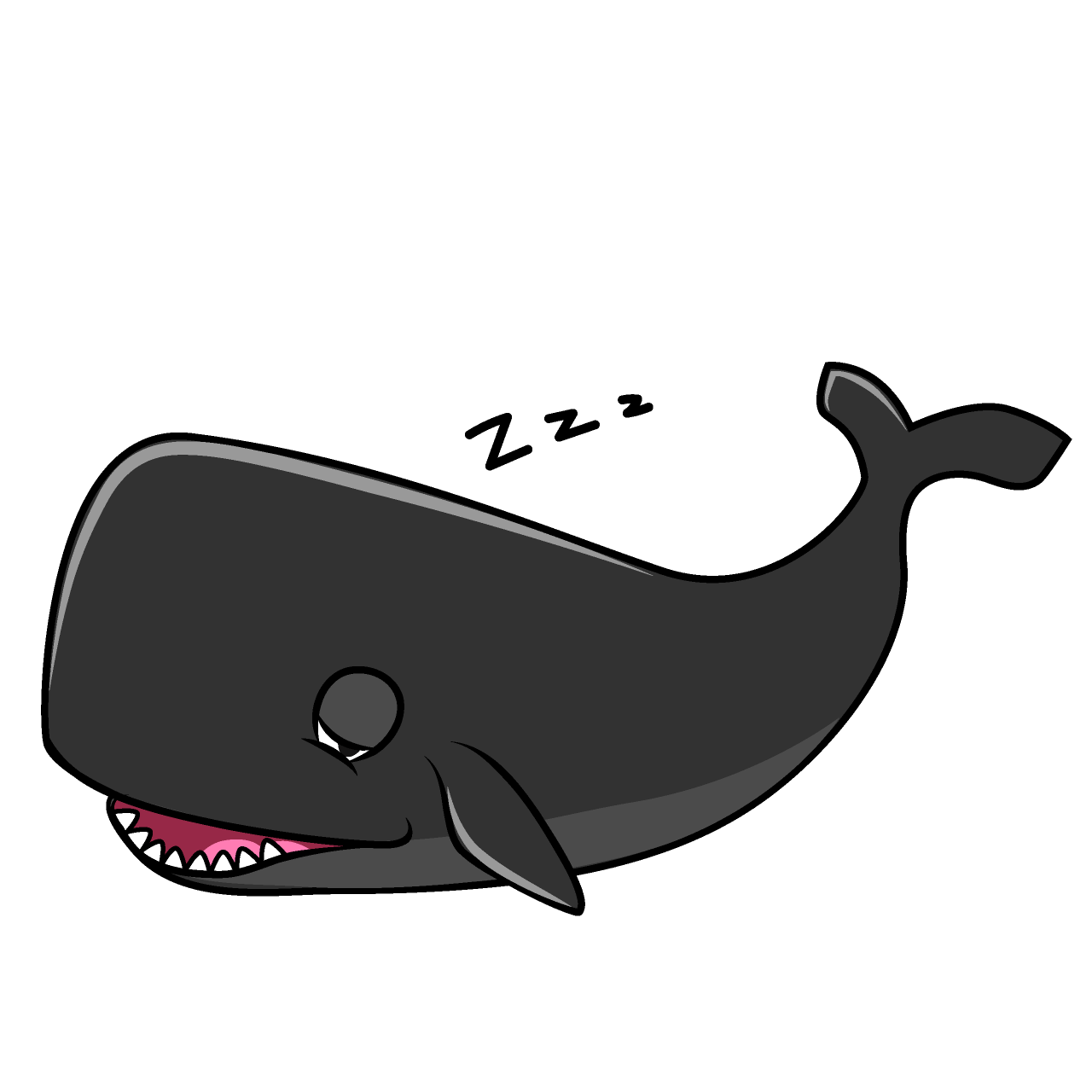 Sleeping Sperm Whale