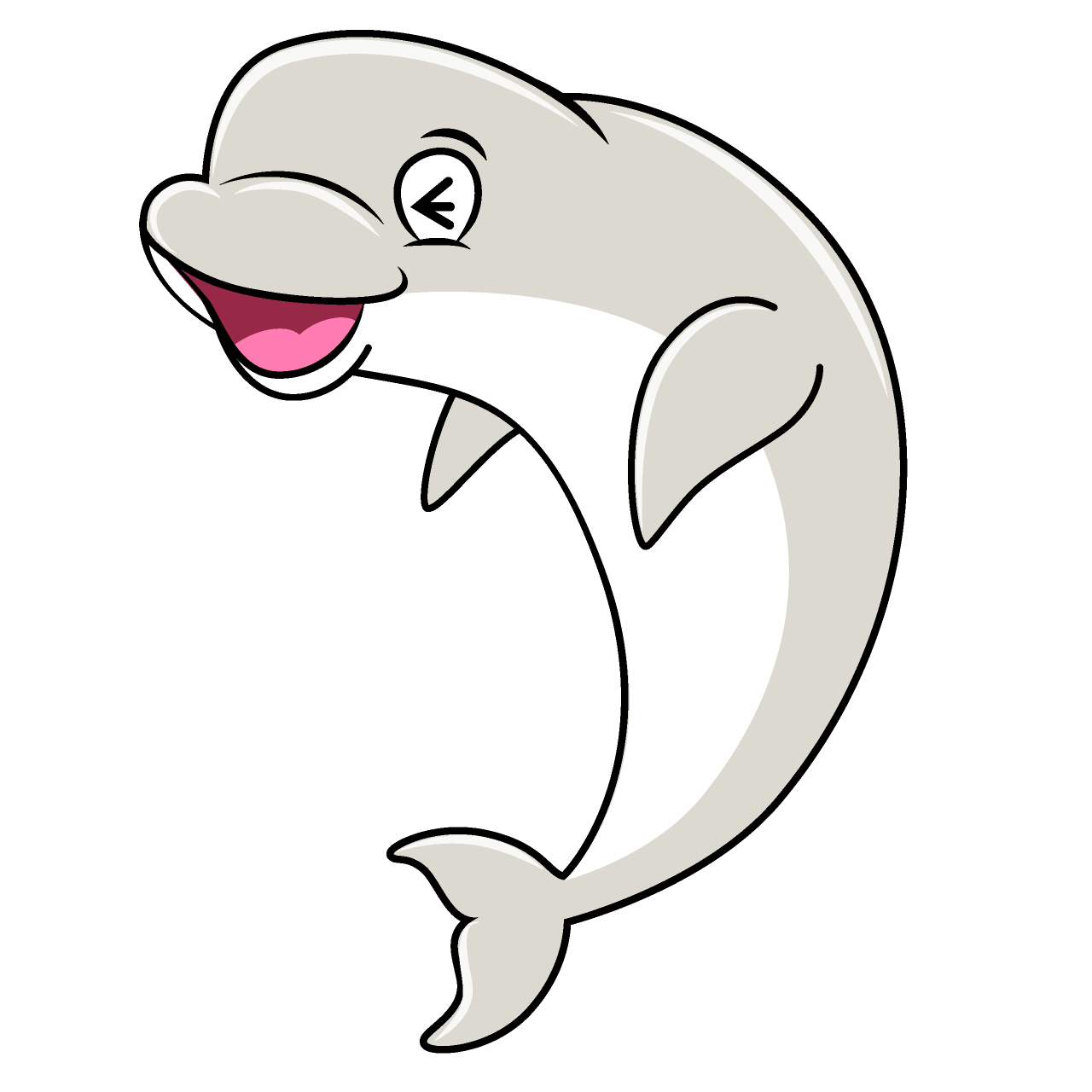Laughing Beluga Whale