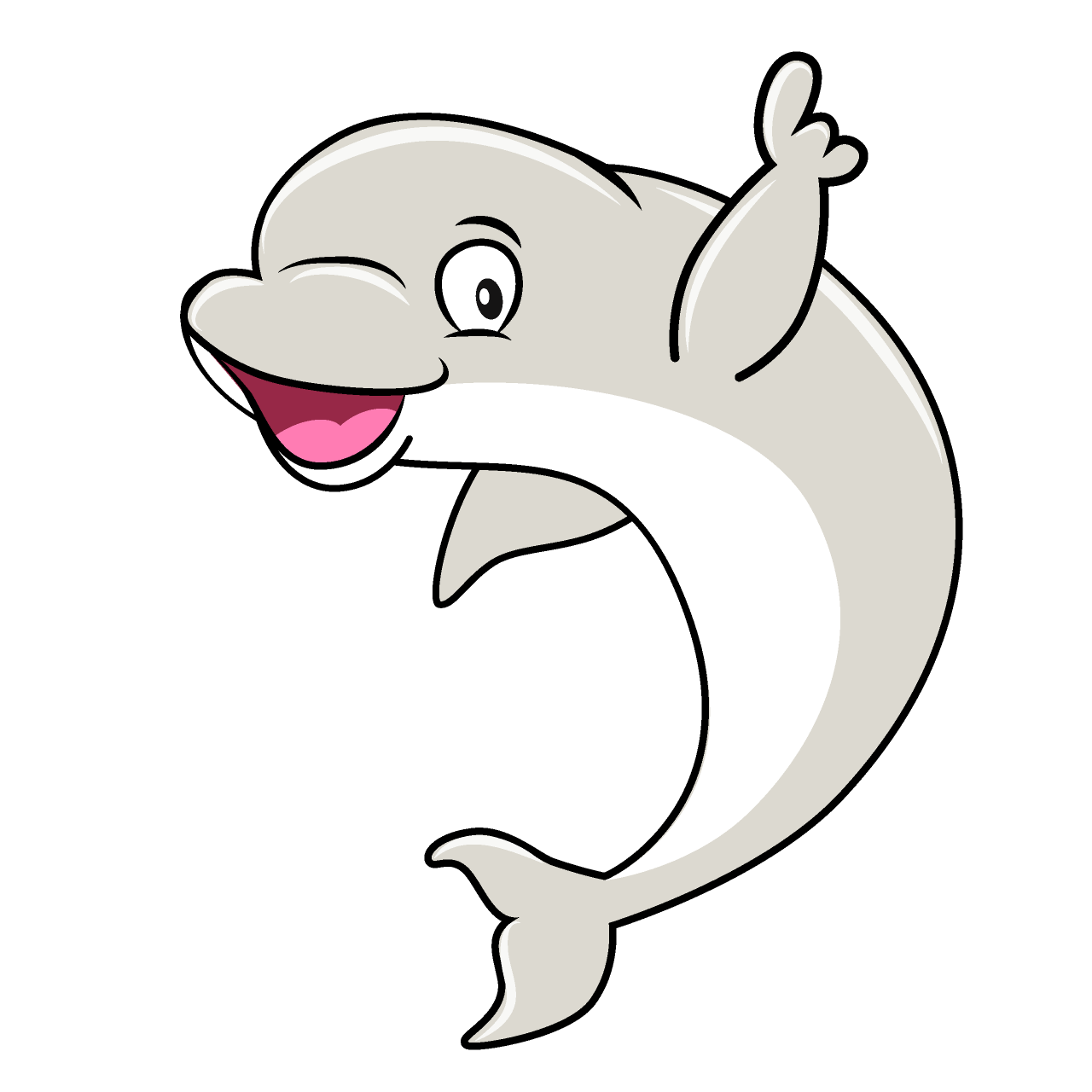 Posing Beluga Whale