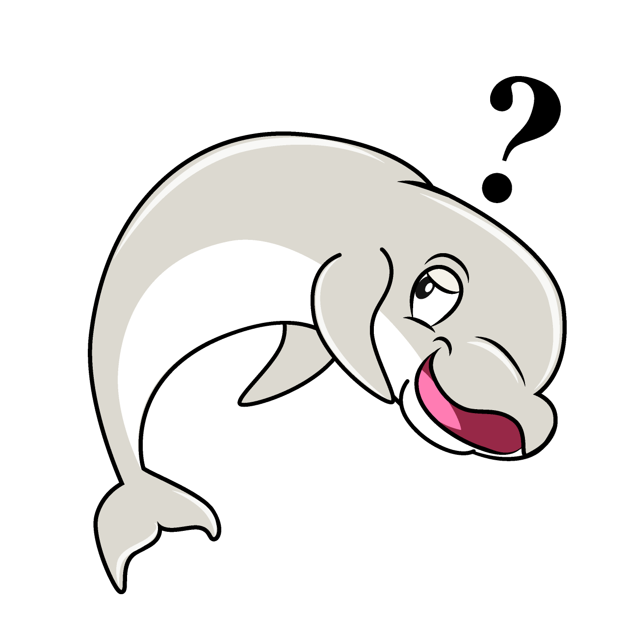 Thinking Beluga Whale